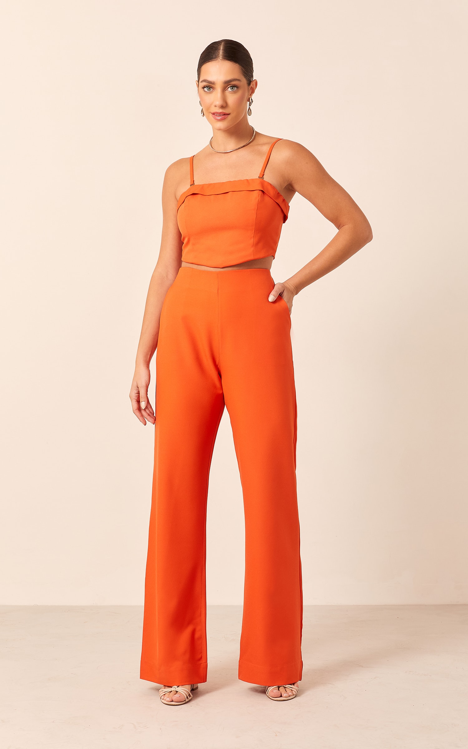 Pantalona Sweet Flare Vermelho