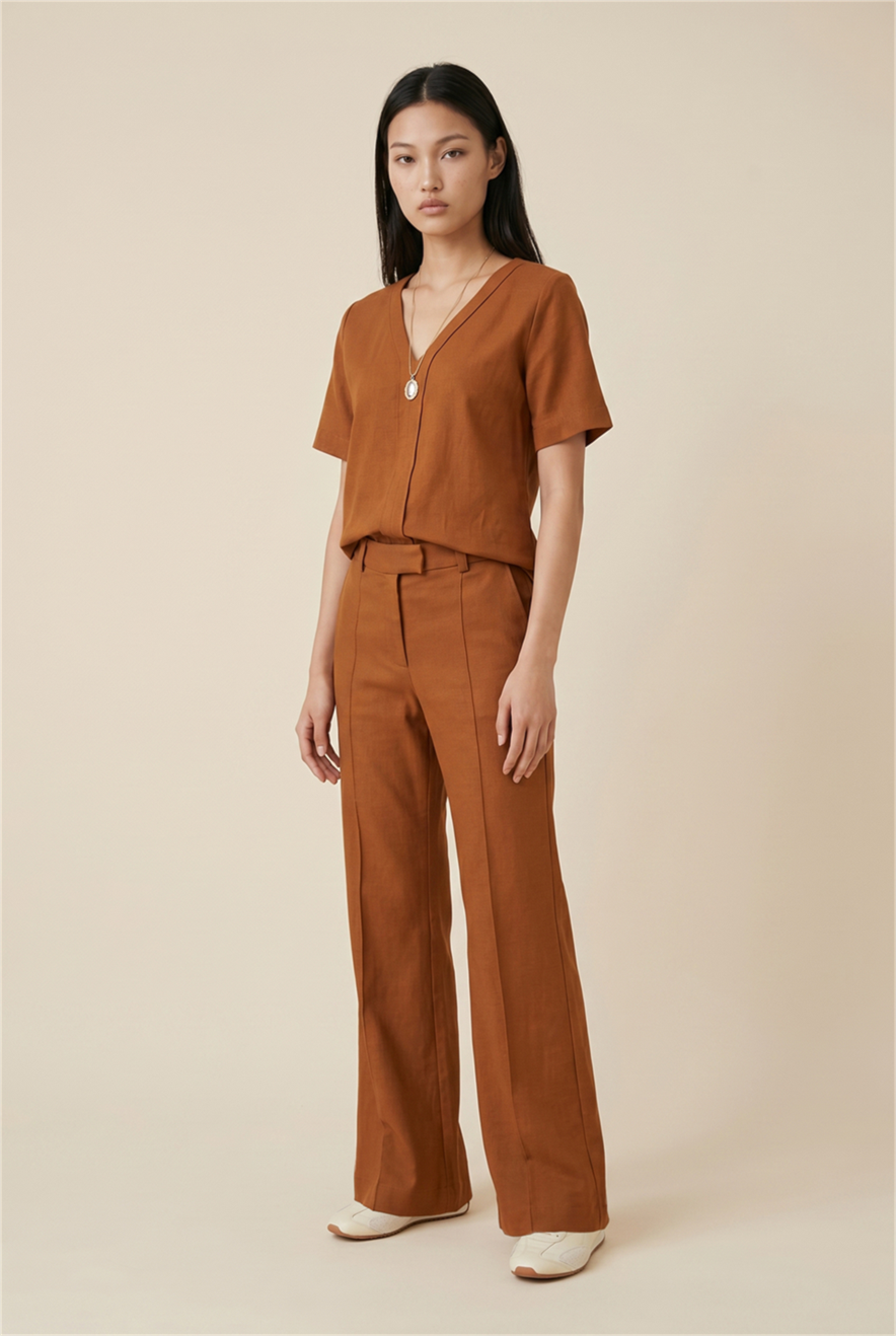 Pantalona Sync Caramelo