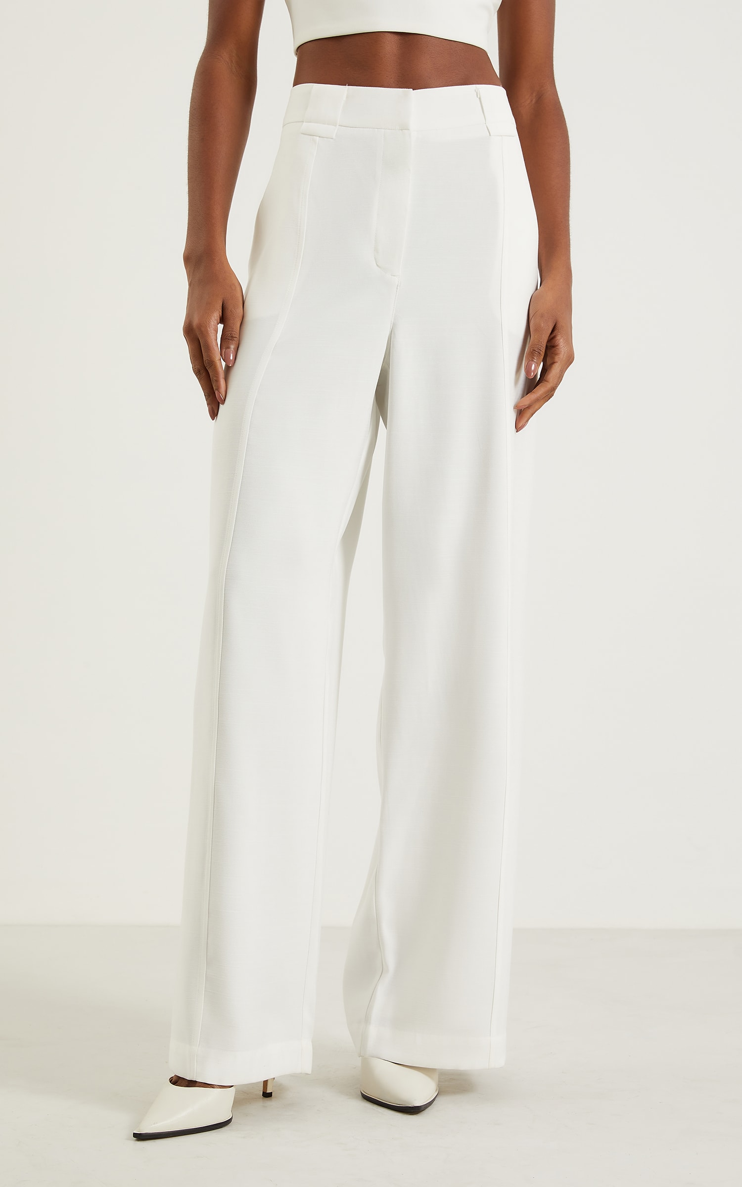 Pantalona Velvet Passador Largo Off White