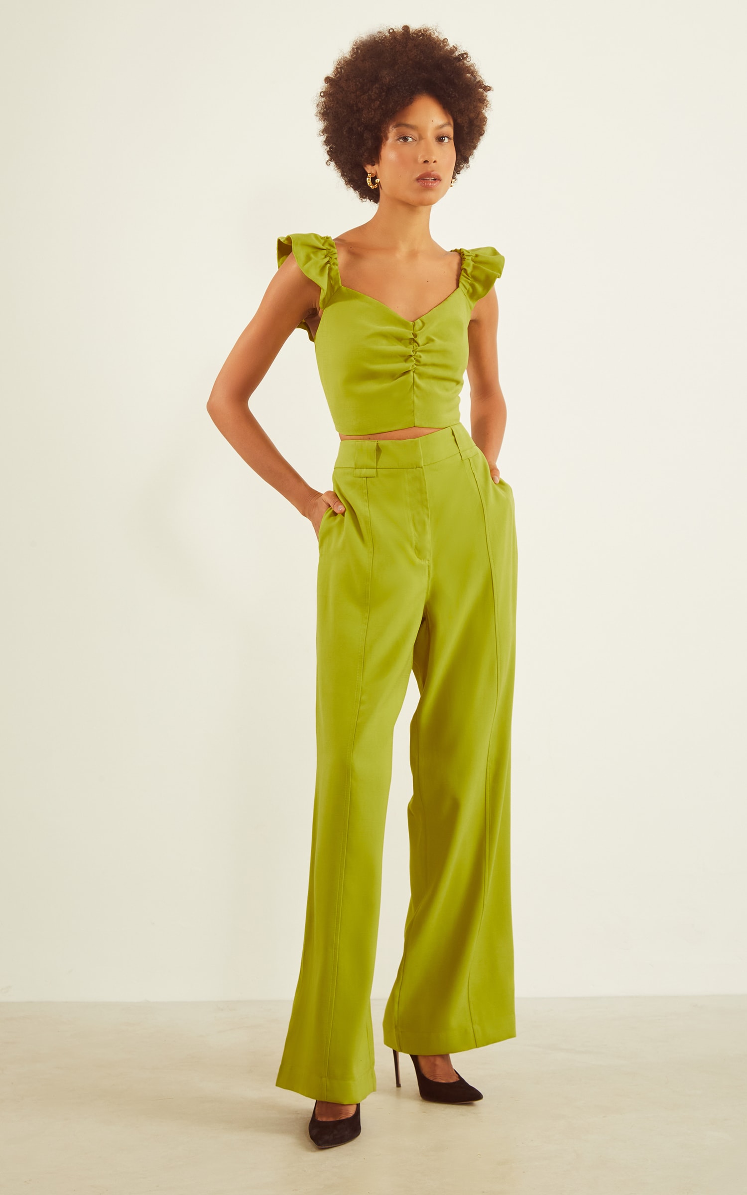 Pantalona Velvet Passador Largo Siciliano