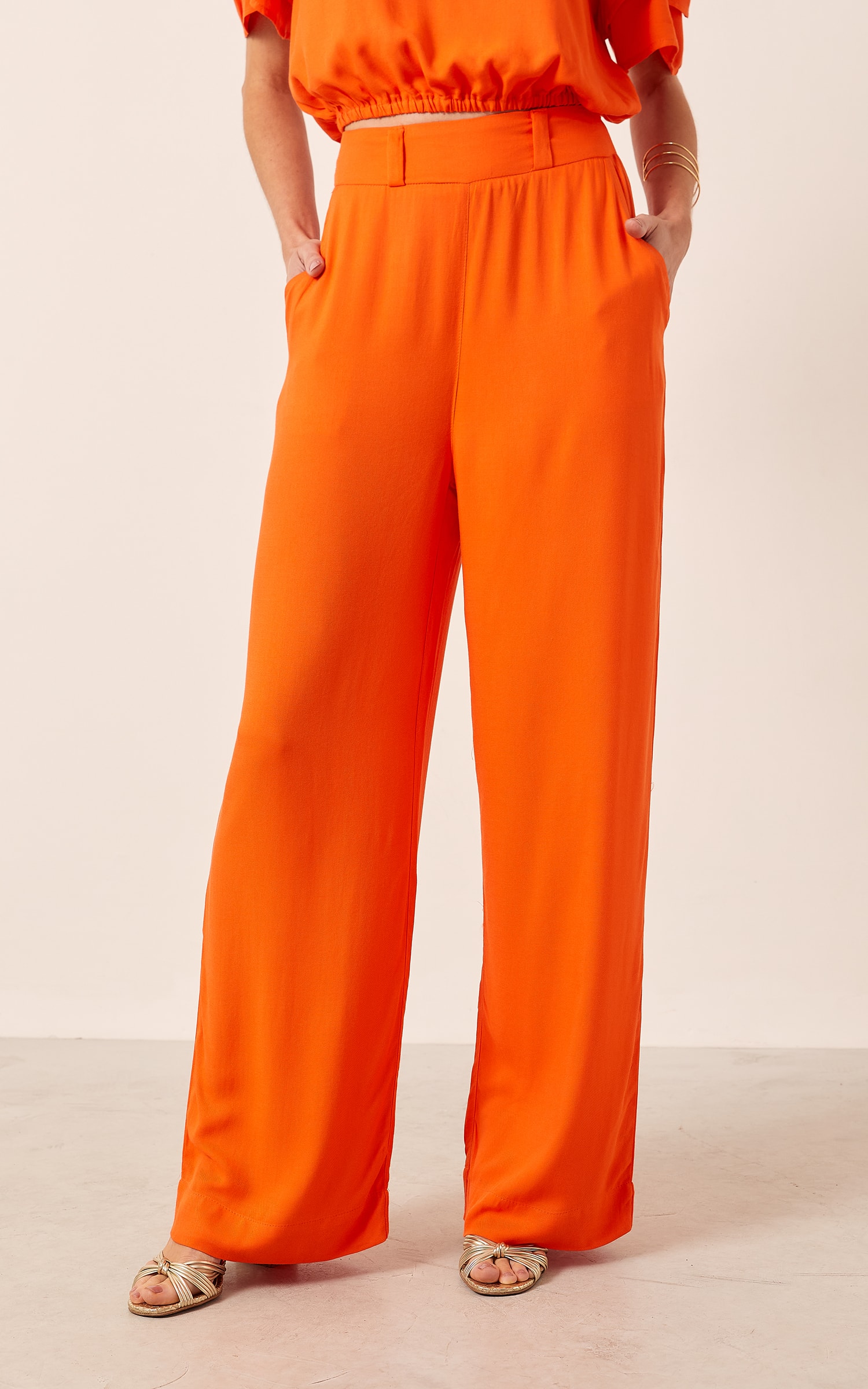 Pantalona Viver Básica Coral