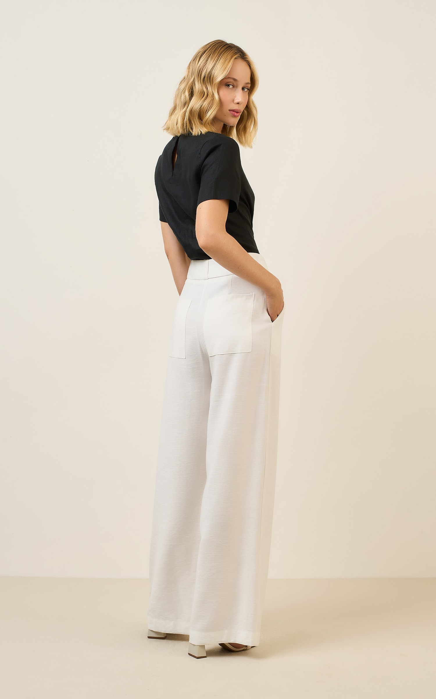 Pantalona Work Basic 1 Off White