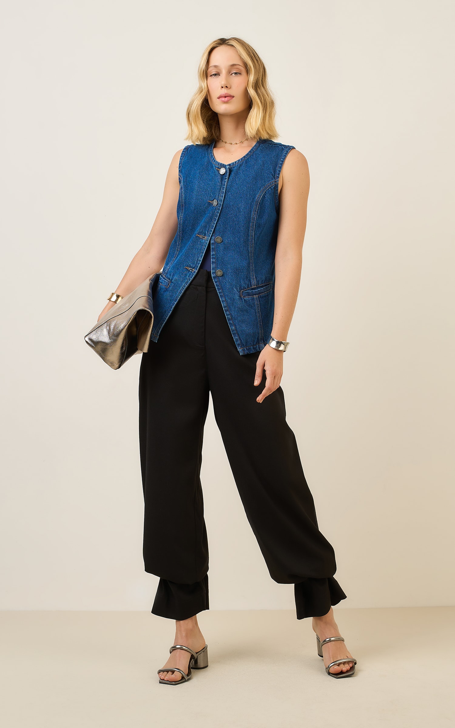 Pantalona Work Basic 3 Preto