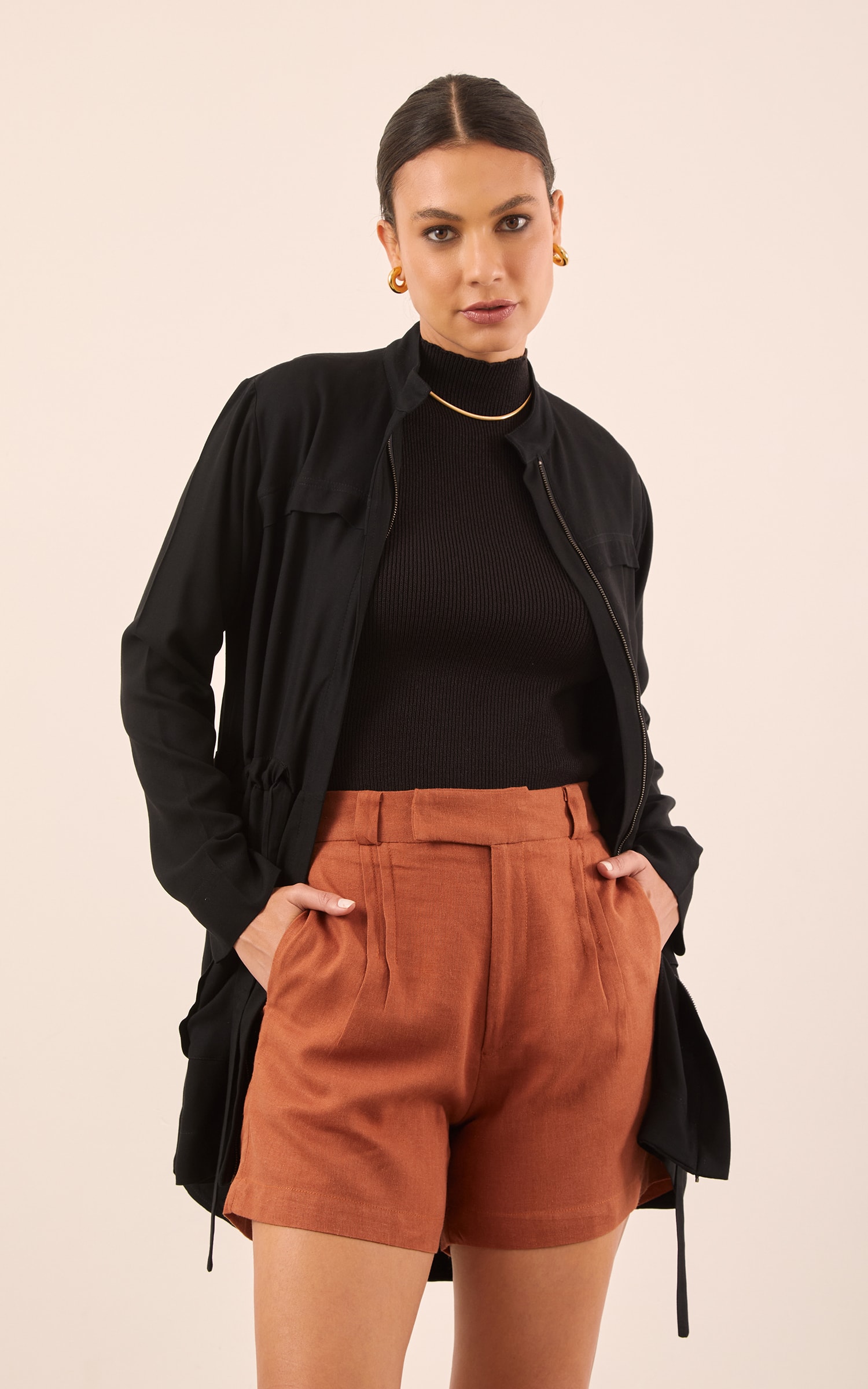 Parka Gaia Preto