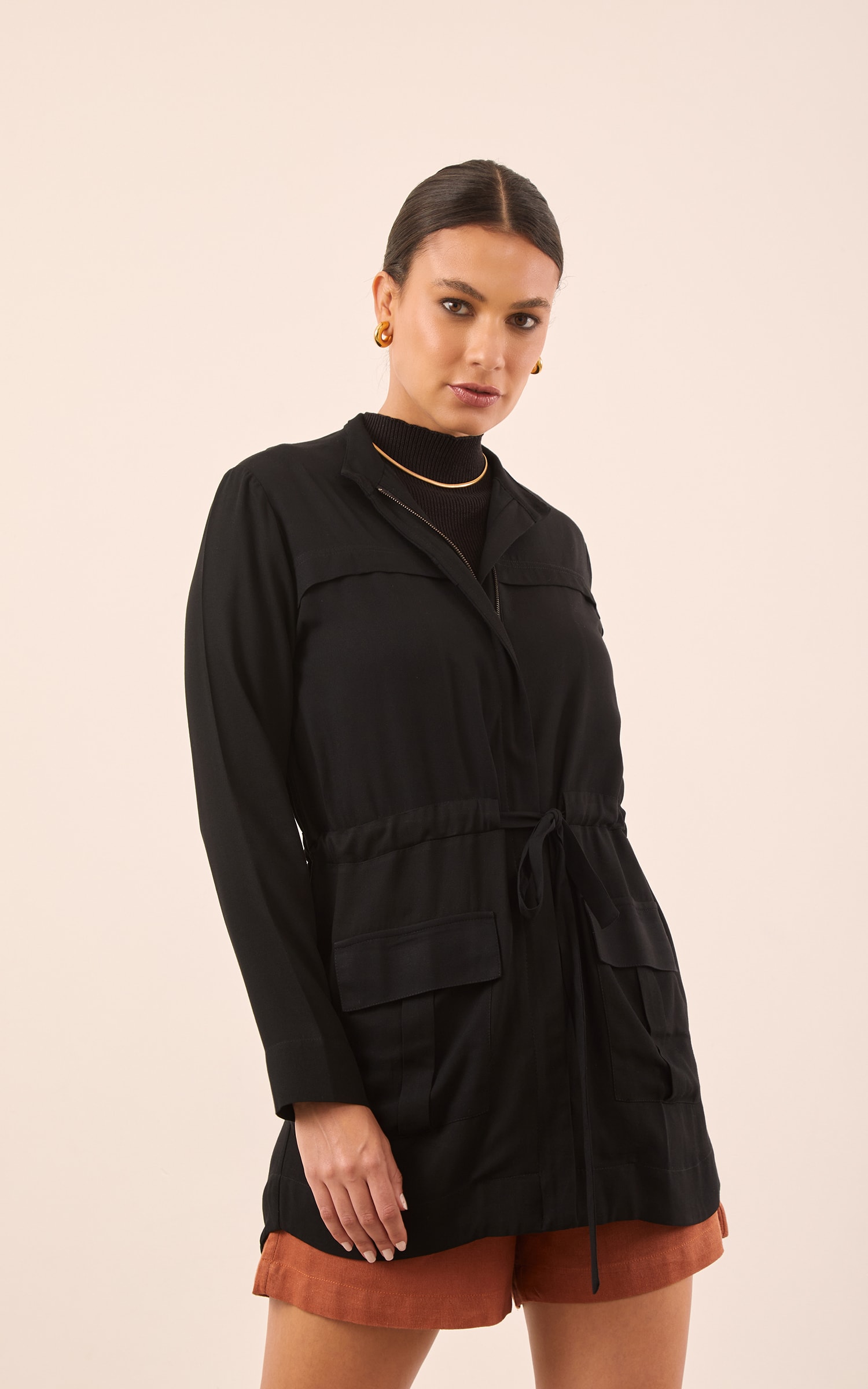 Parka Gaia Preto