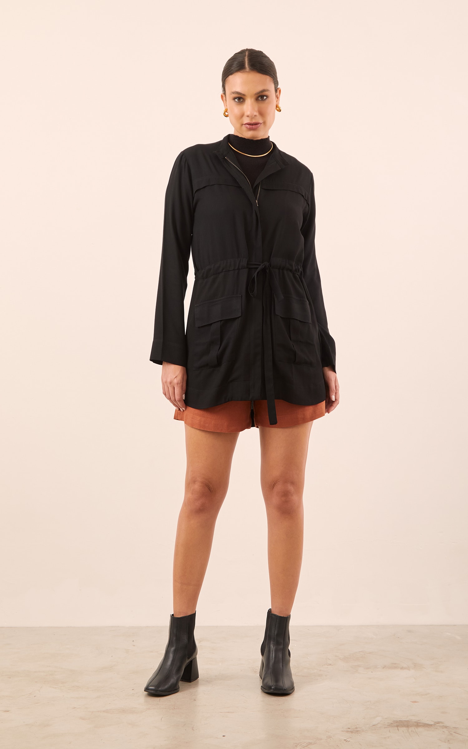 Parka Gaia Preto