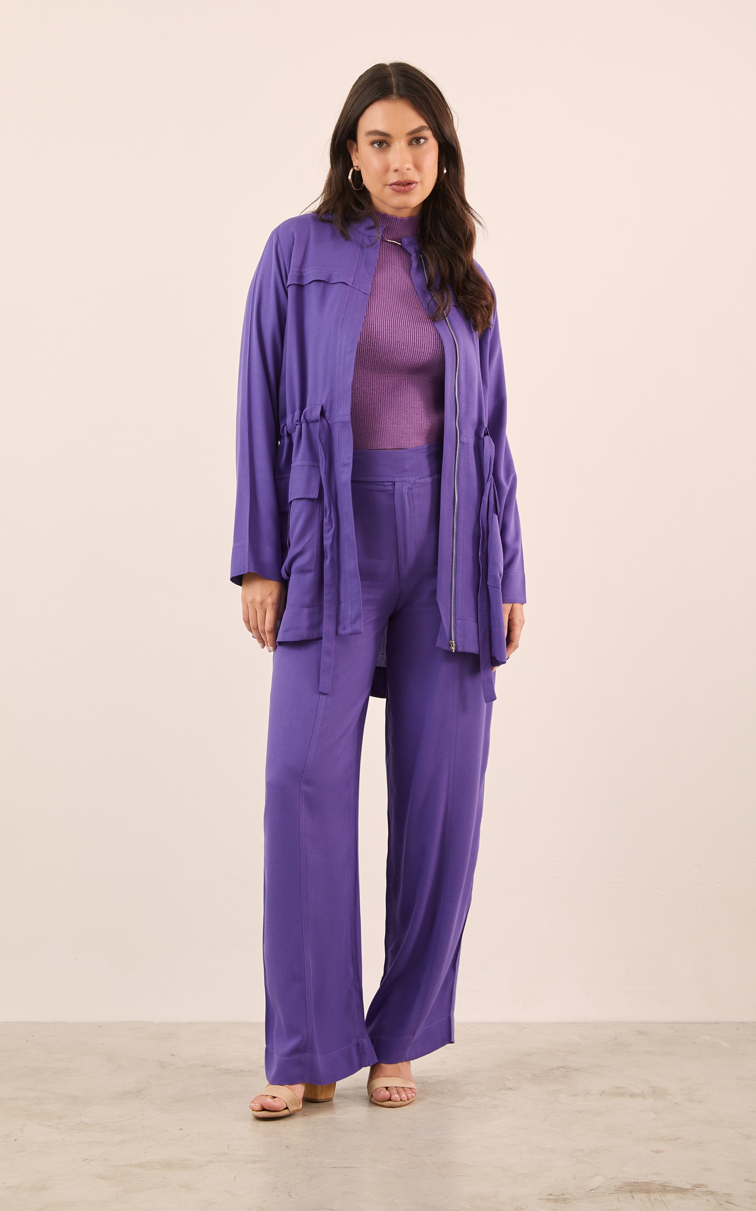 Parka Gaia Roxo