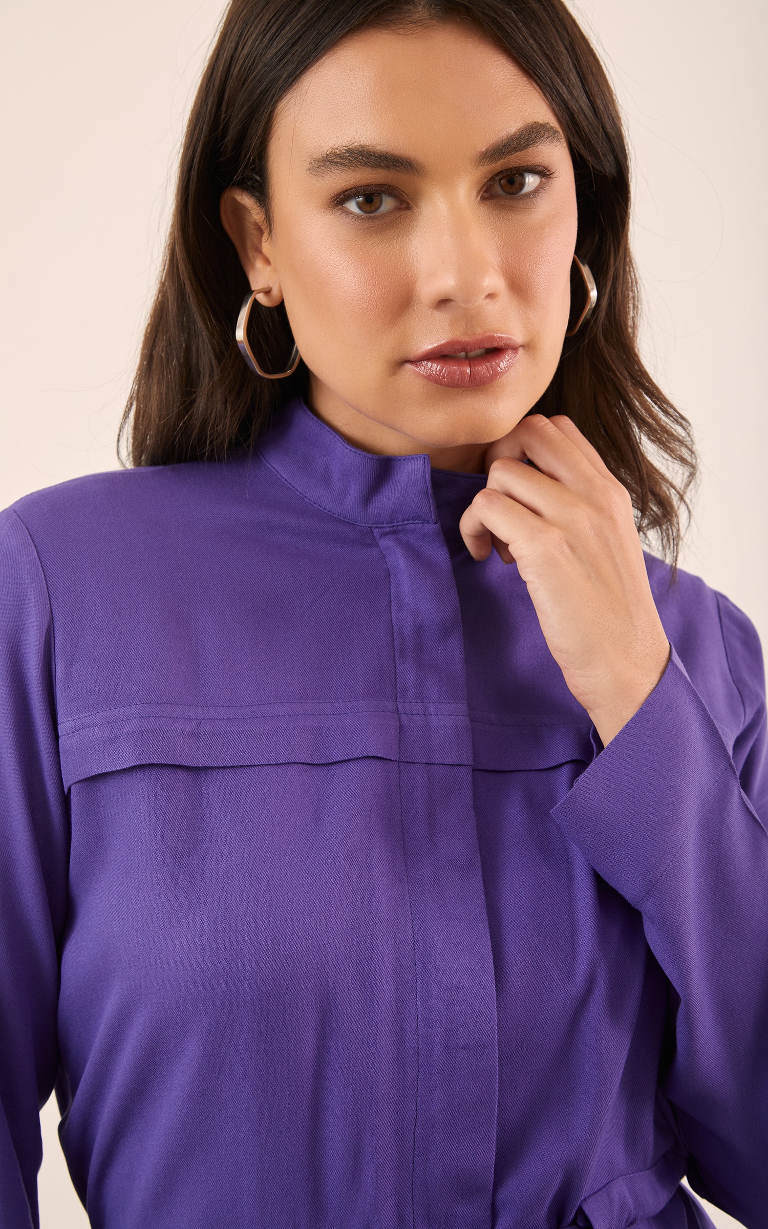Parka Gaia Roxo