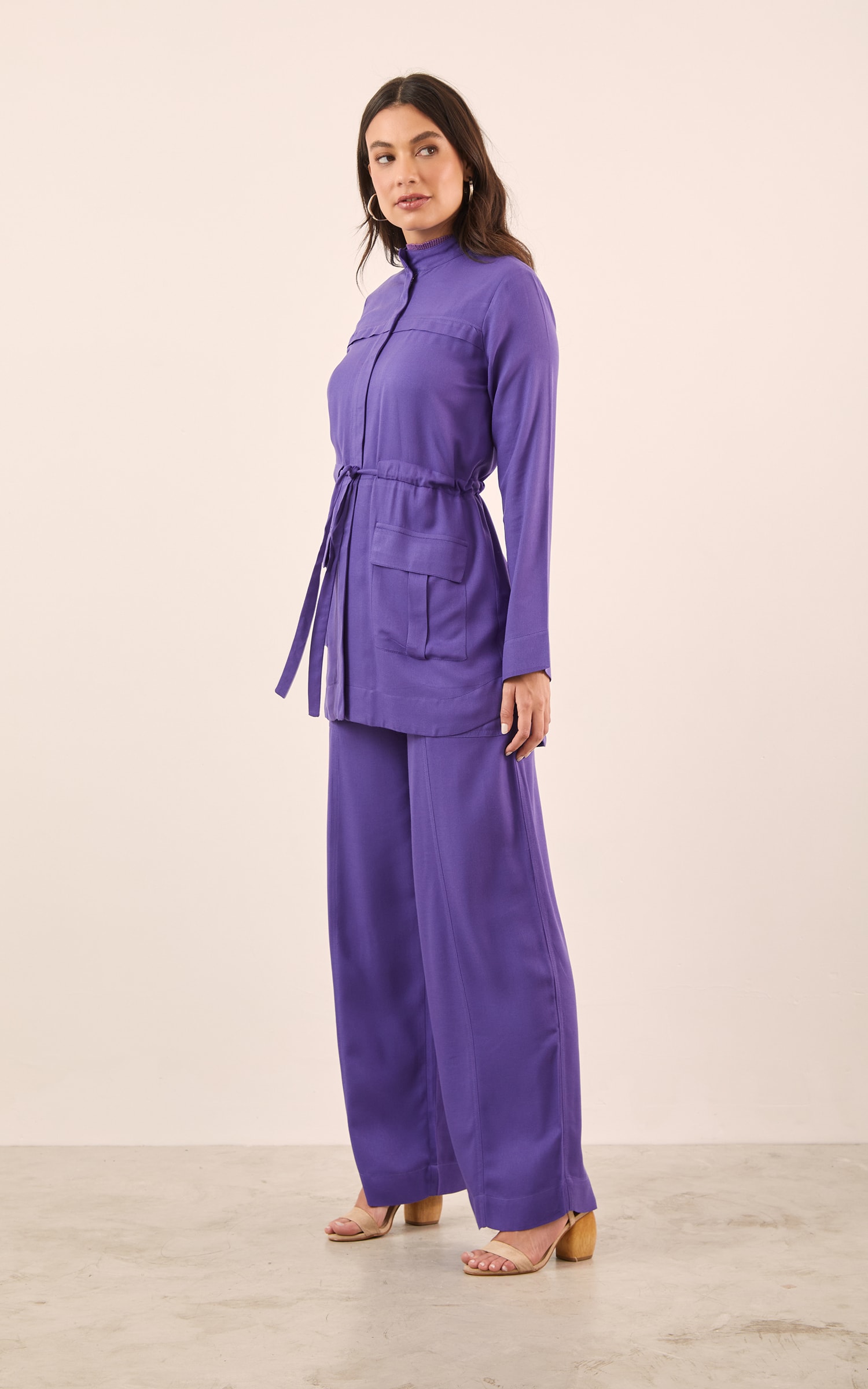 Parka Gaia Roxo