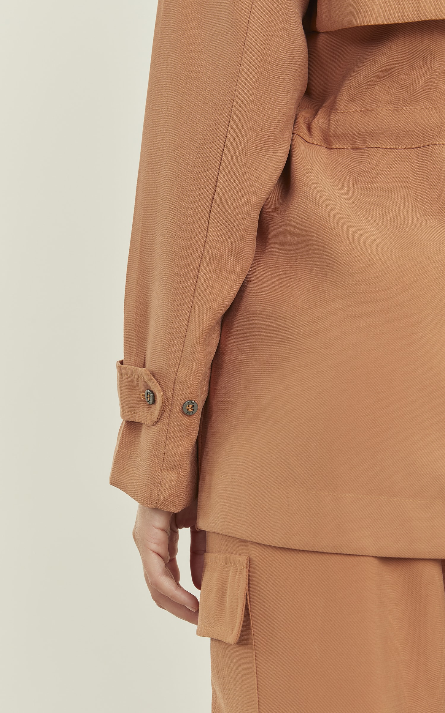 Parka Peach Amêndoa