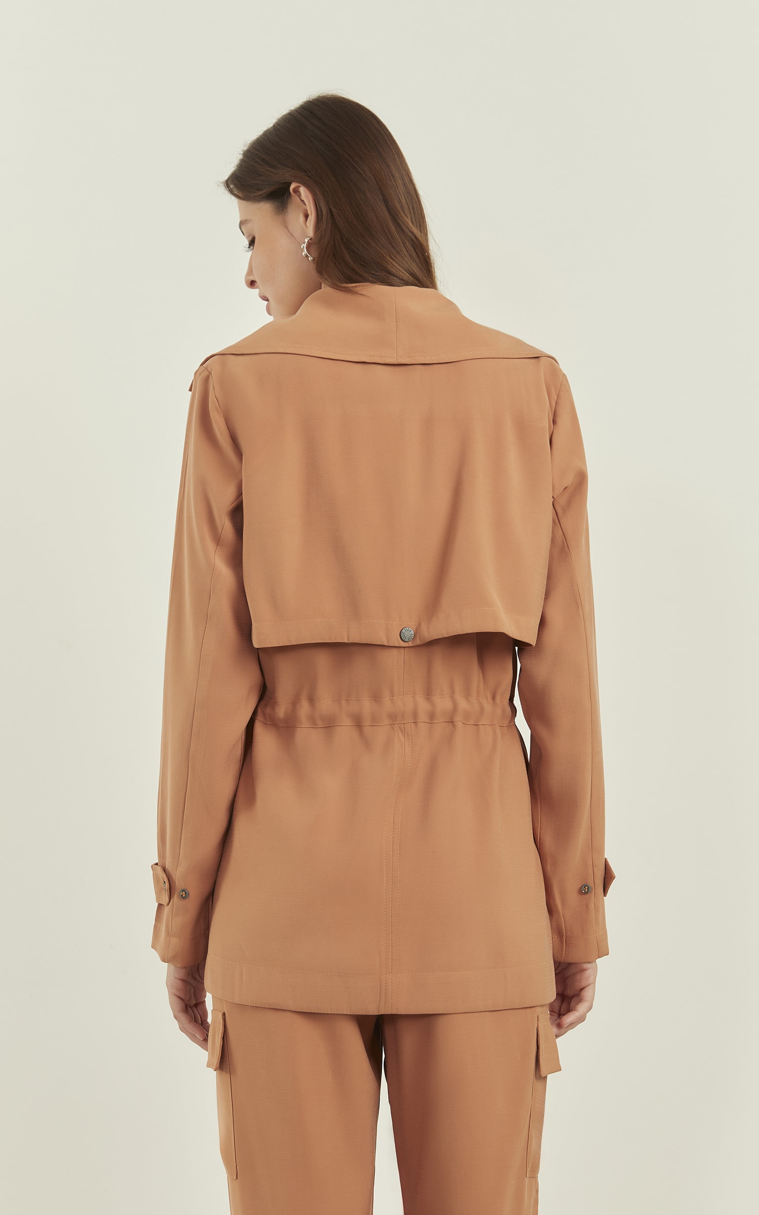 Parka Peach Amêndoa