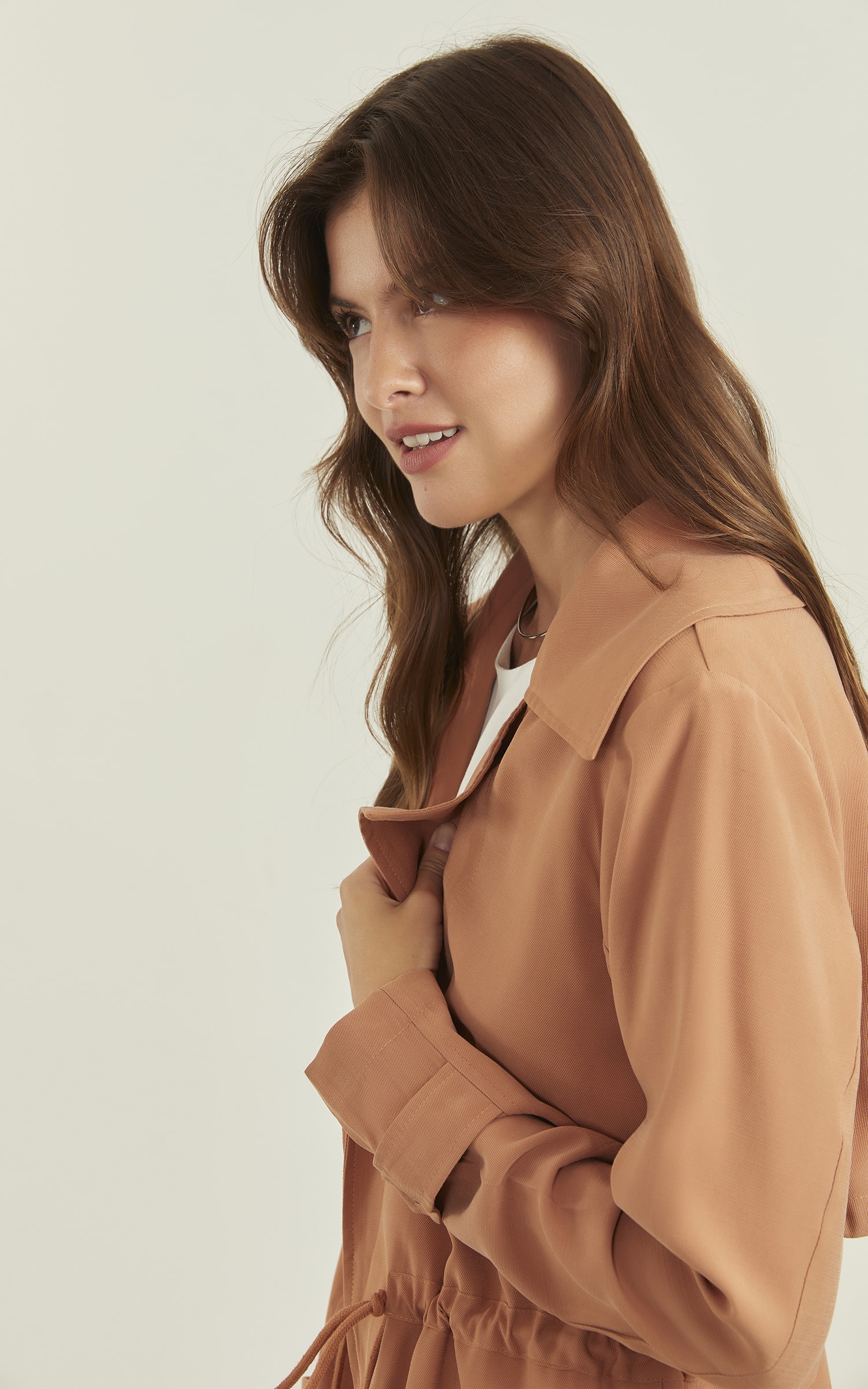 Parka Peach Amêndoa