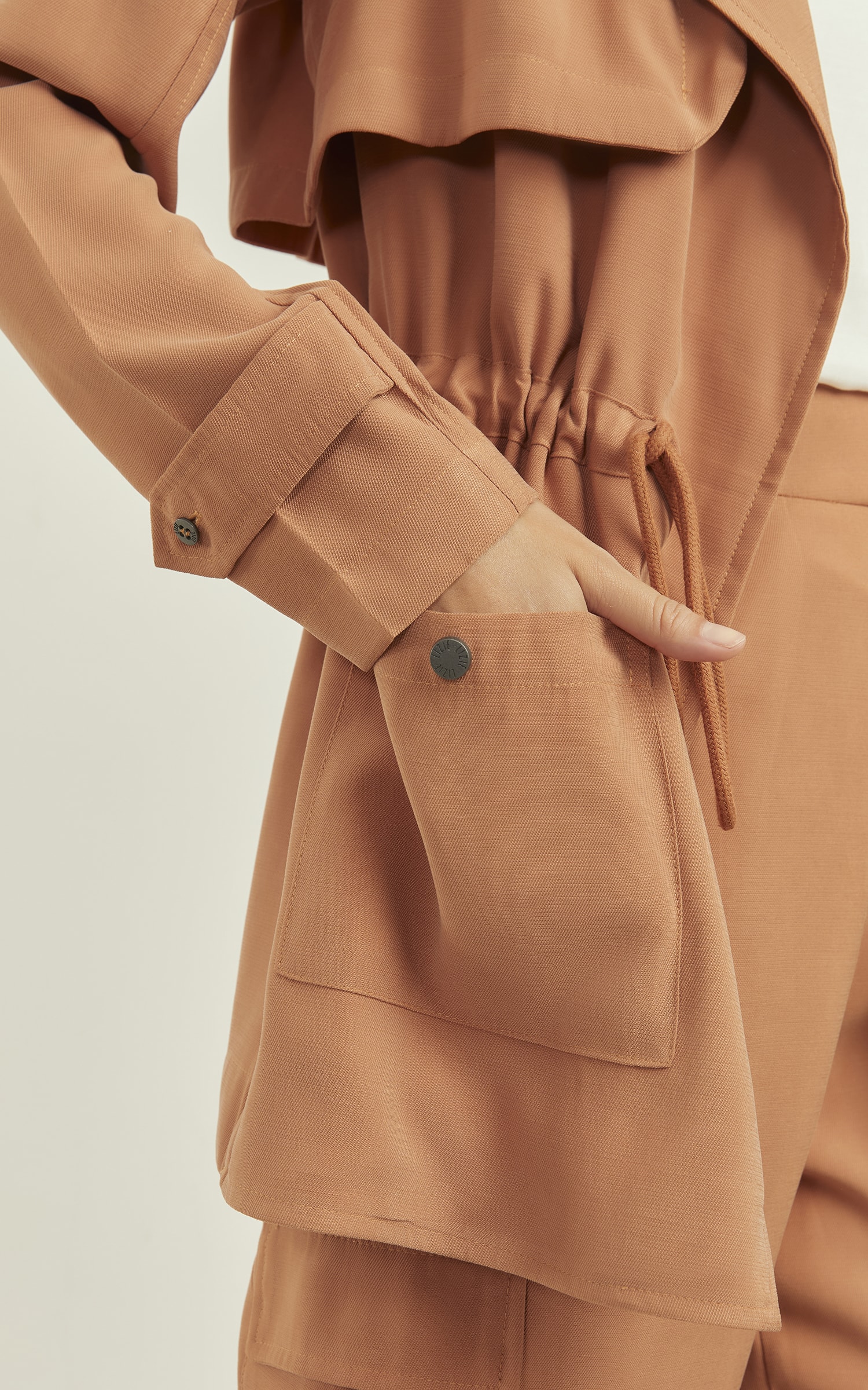 Parka Peach Amêndoa