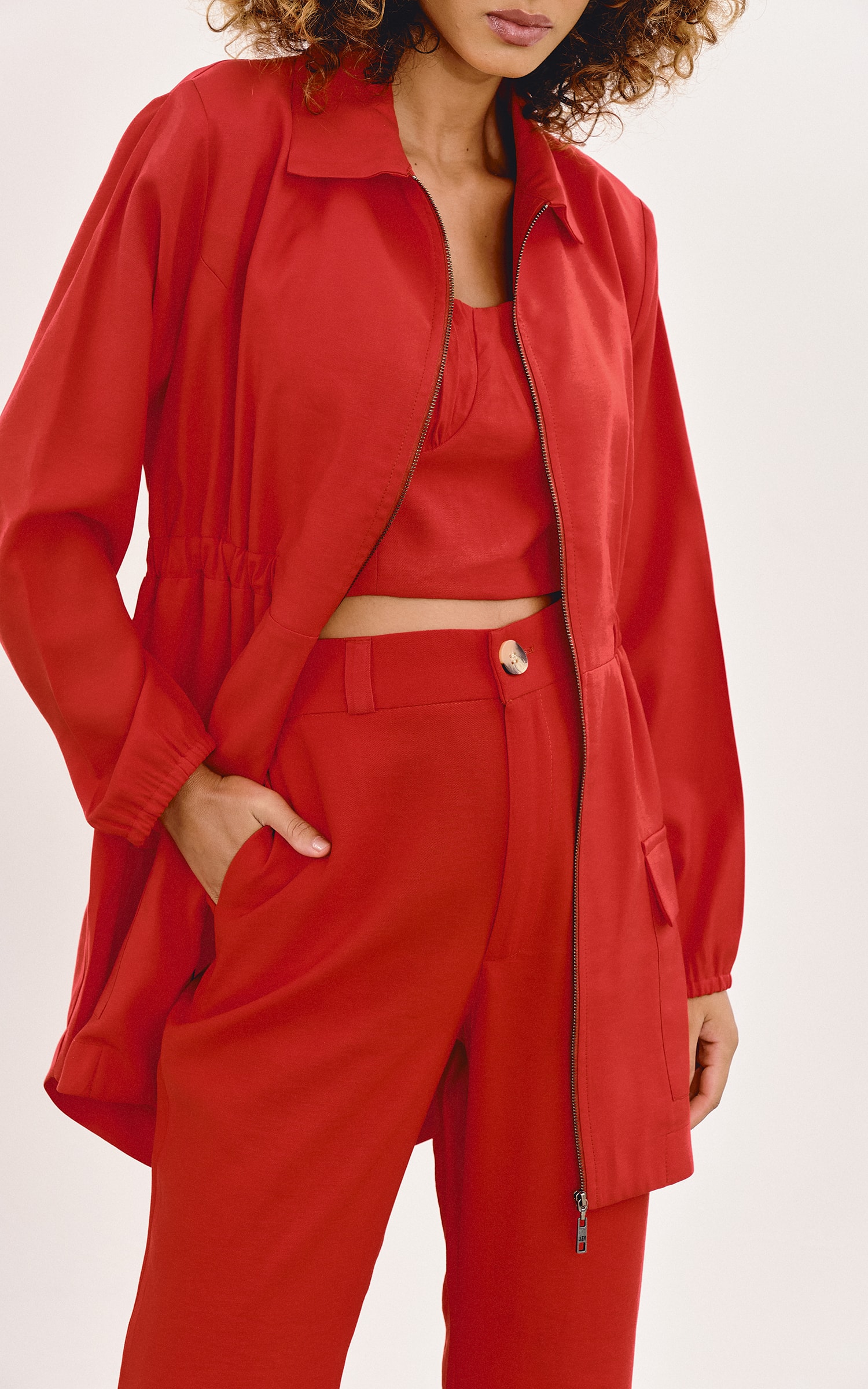 Parka Terra Vermelho
