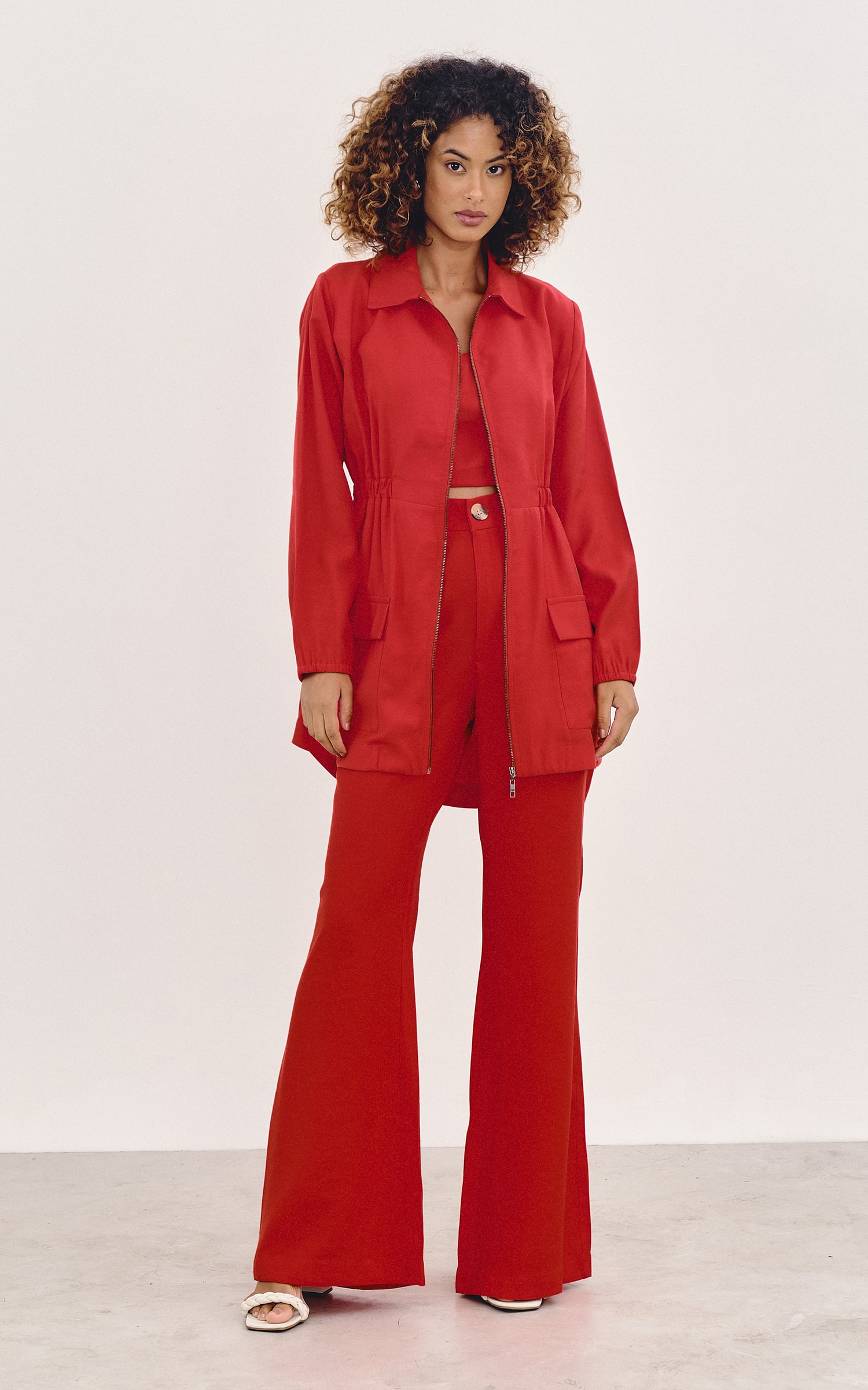 Parka Terra Vermelho