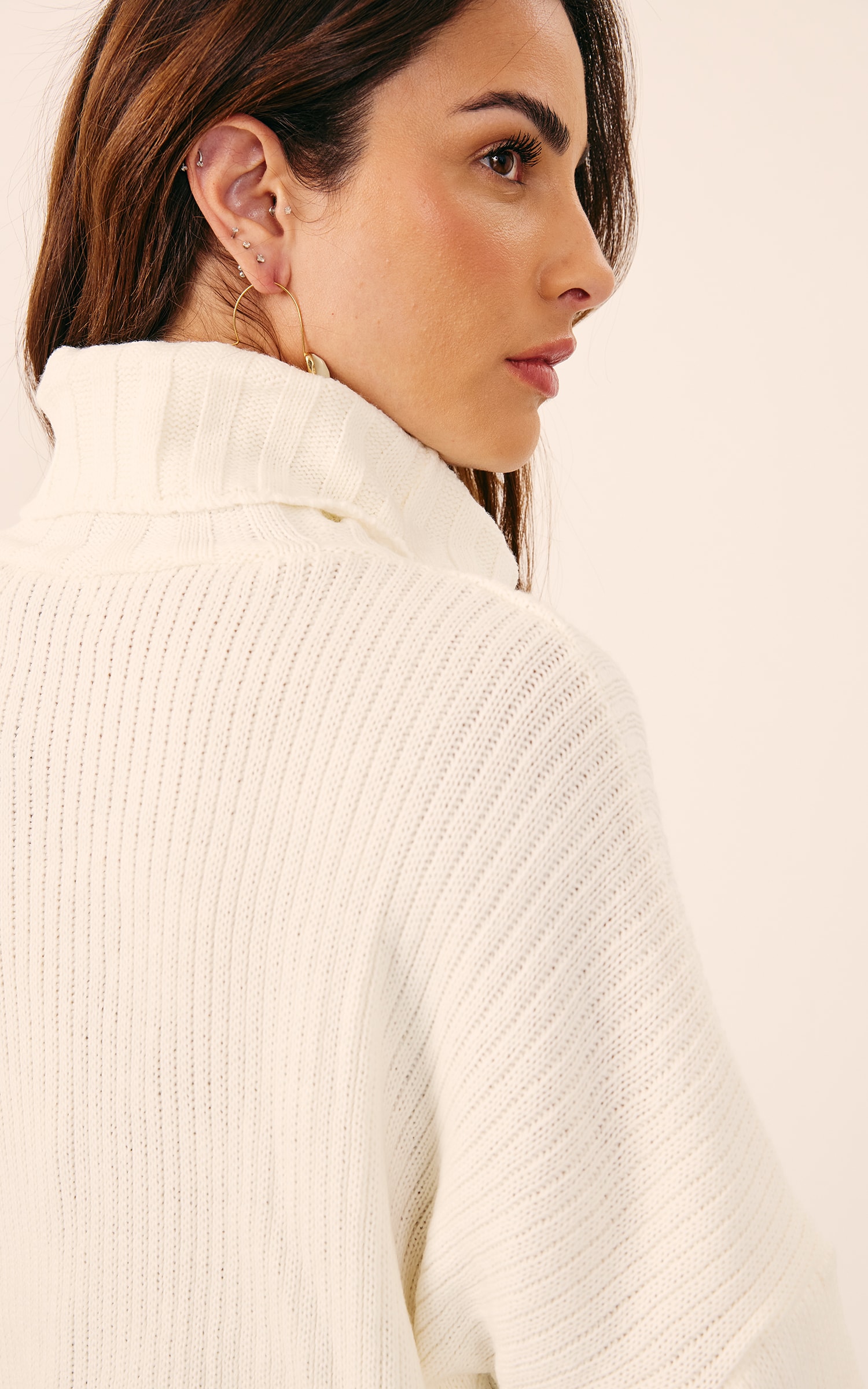 Pull Comfy Tricot Off White