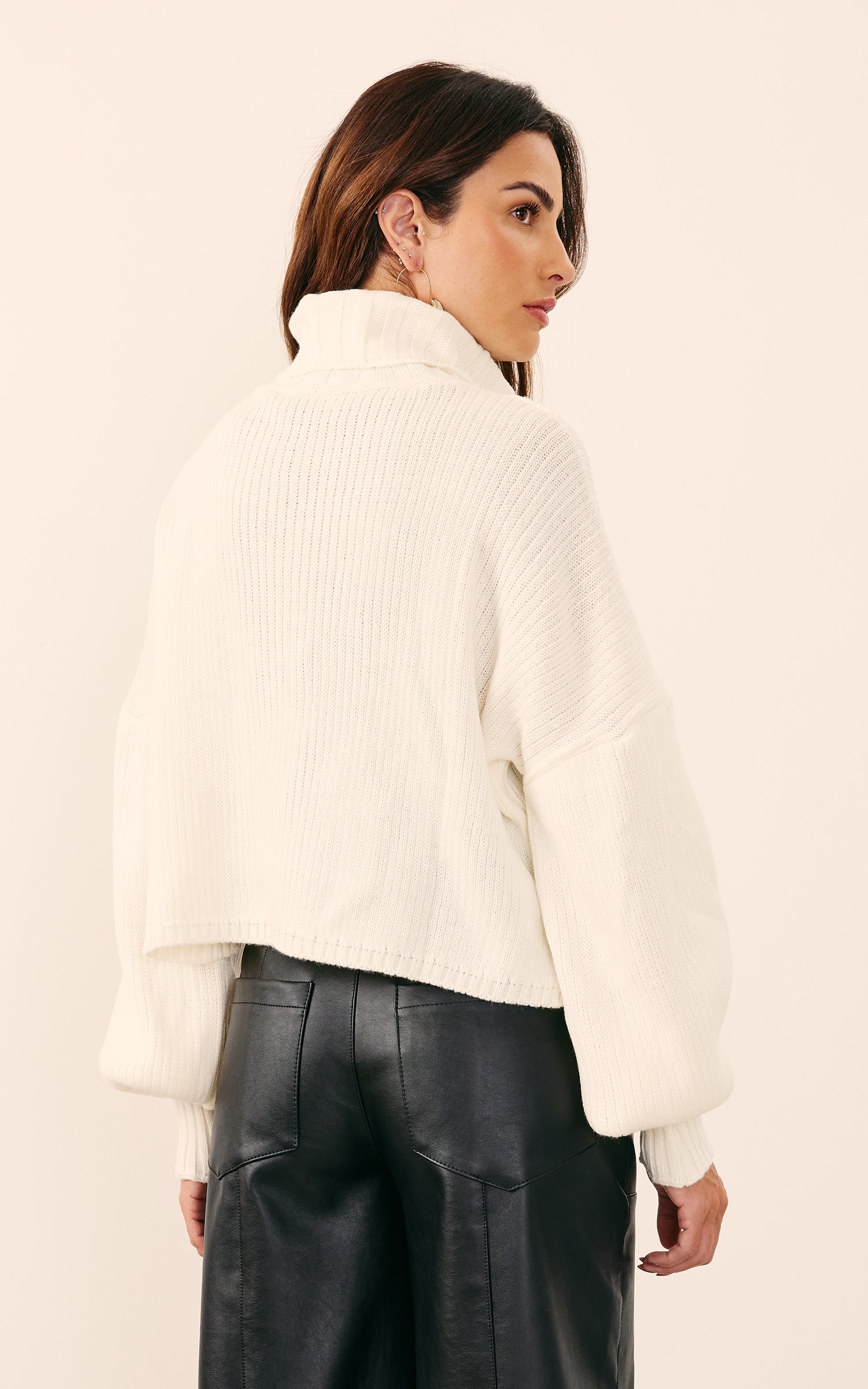 Pull Comfy Tricot Off White