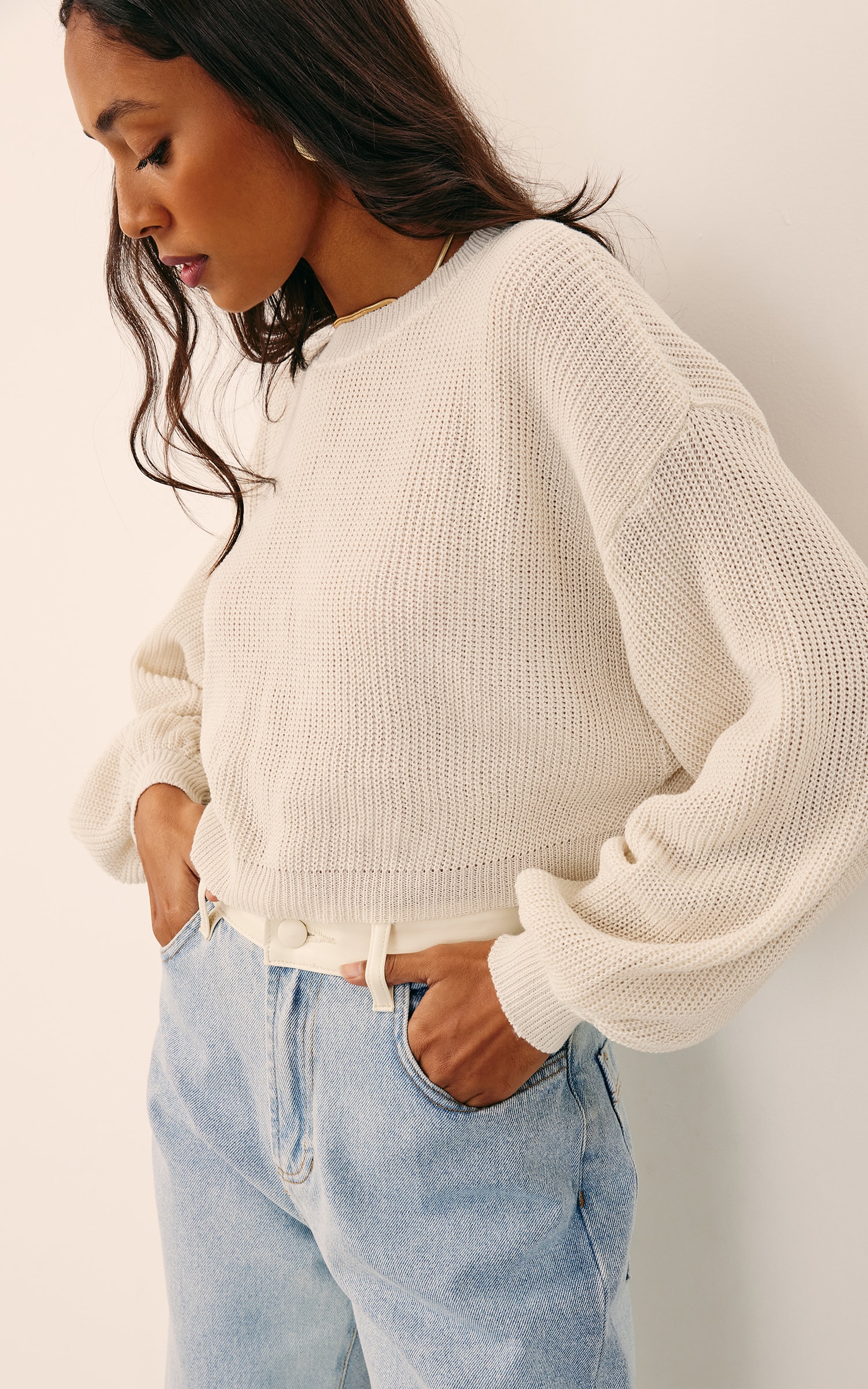 Pull Manga Ampla Natural