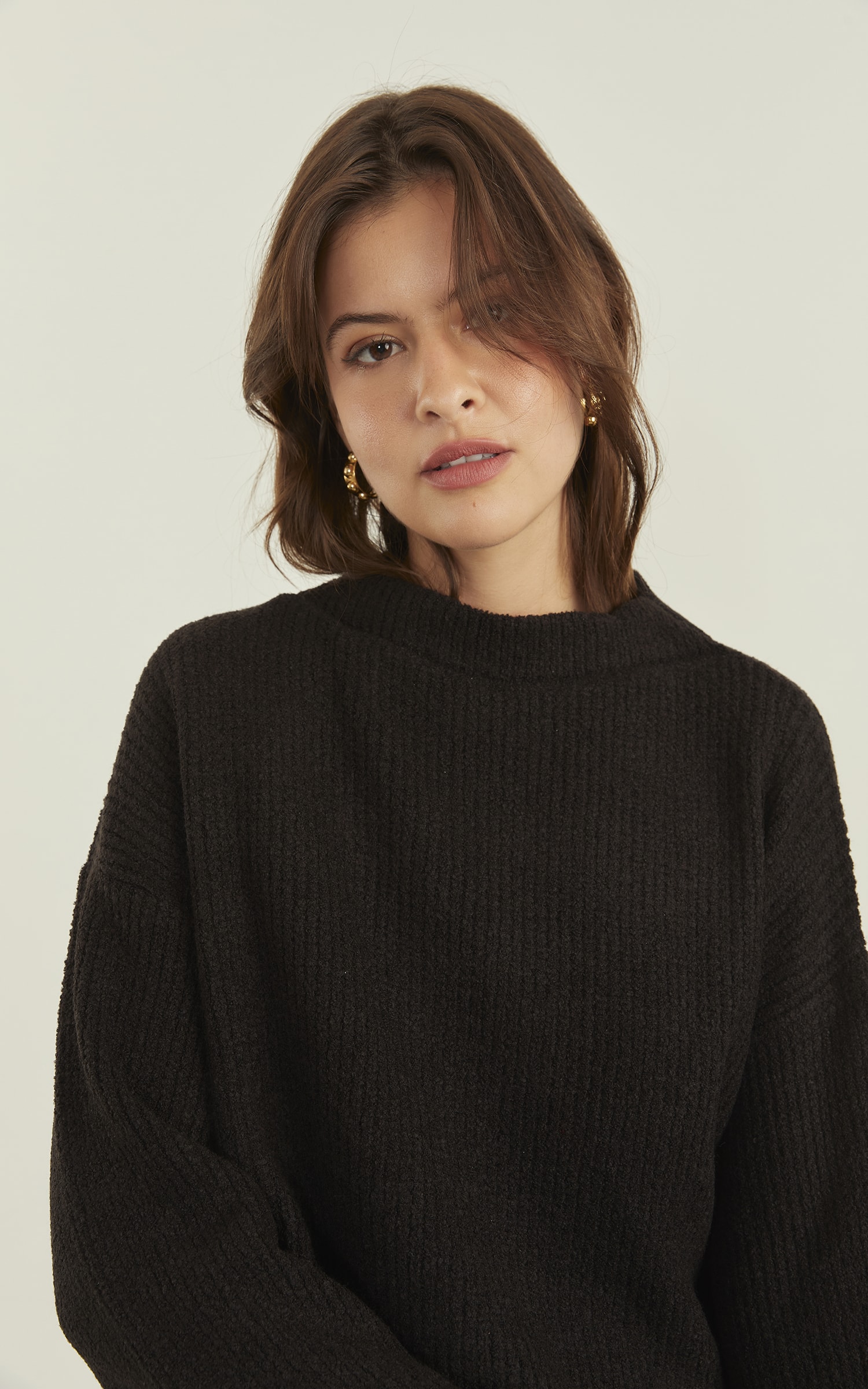 Pull Tricot Basic Preto