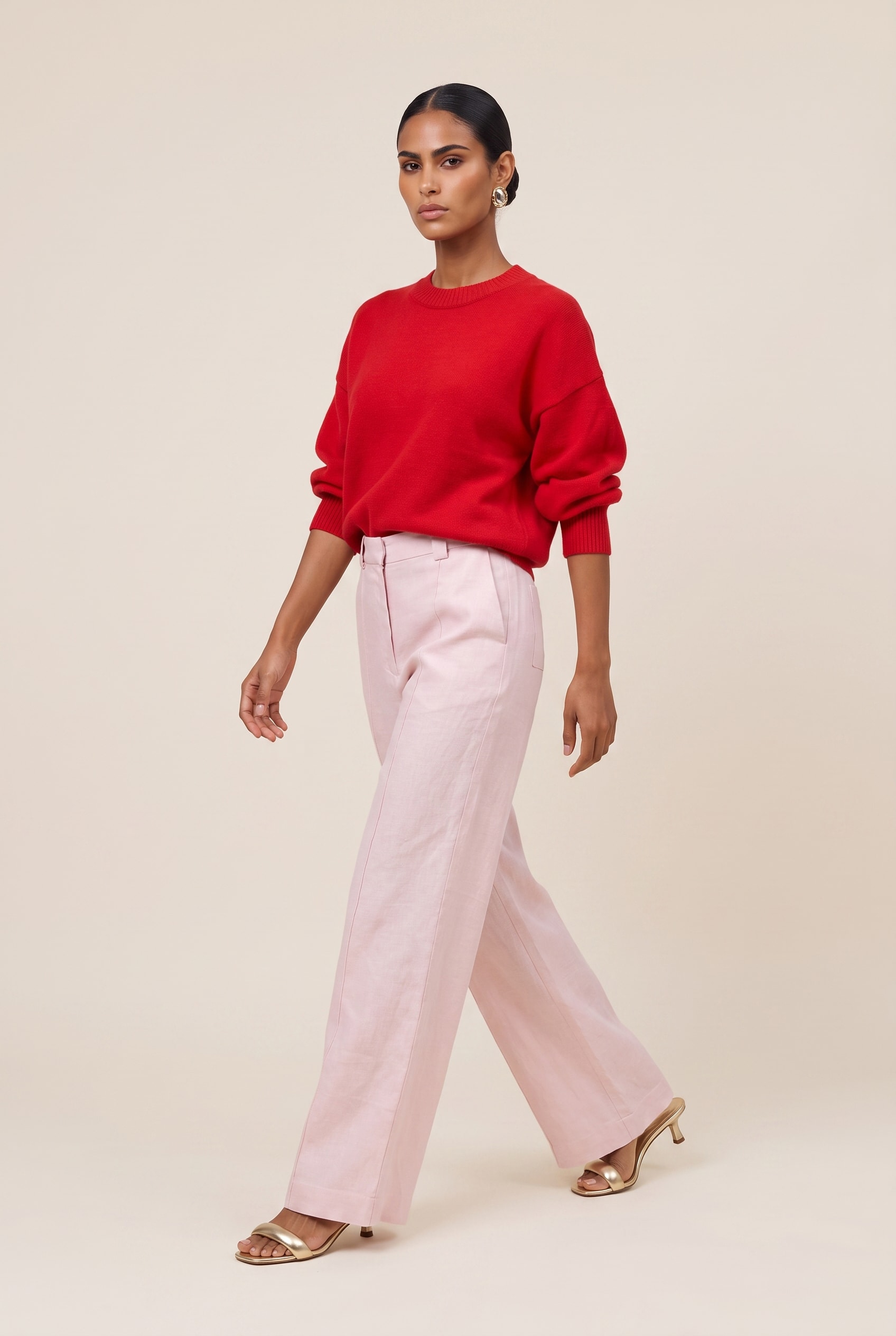 Pull Tricot Cozy Vermelho
