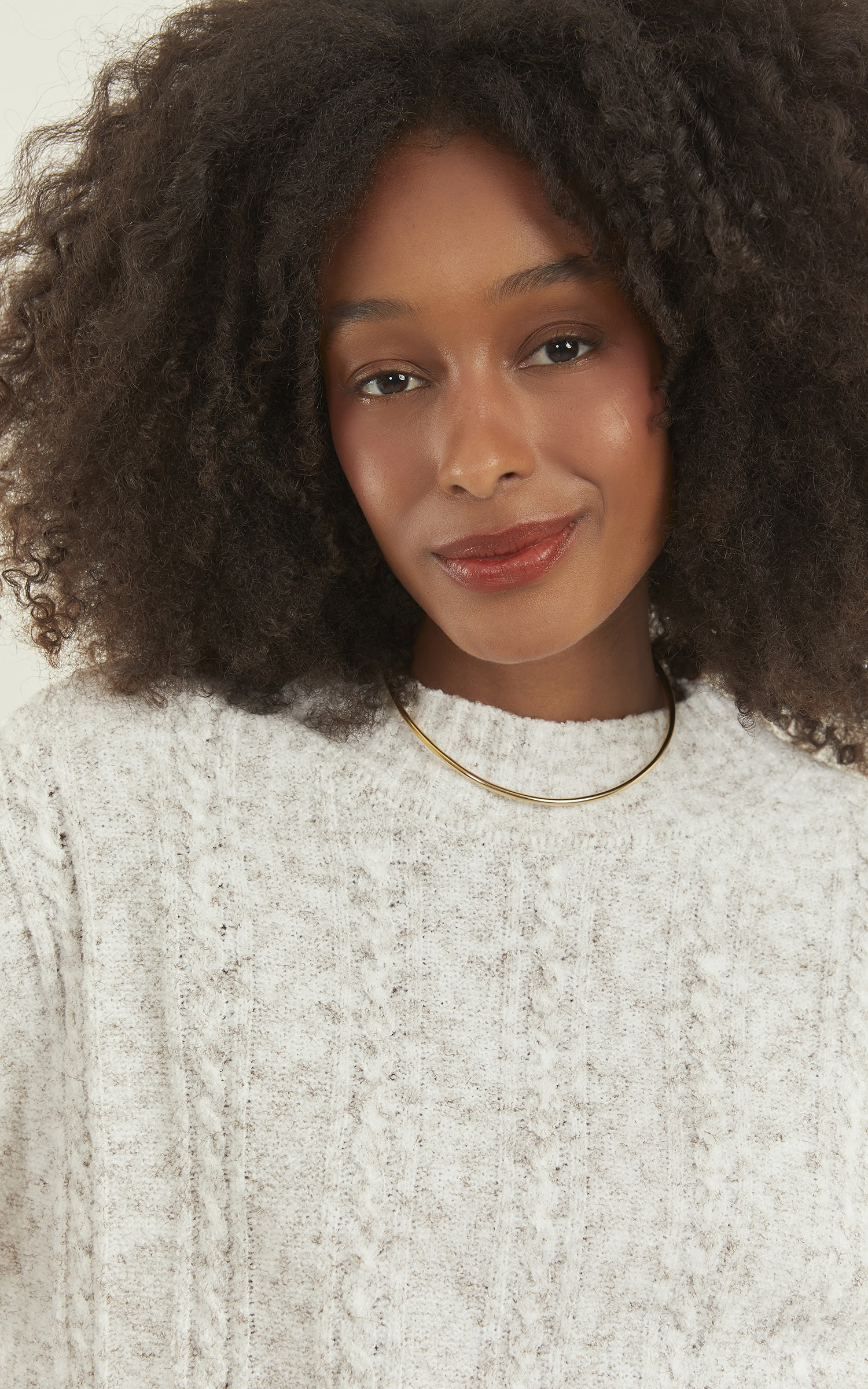 Pull Tricot Flame Natural