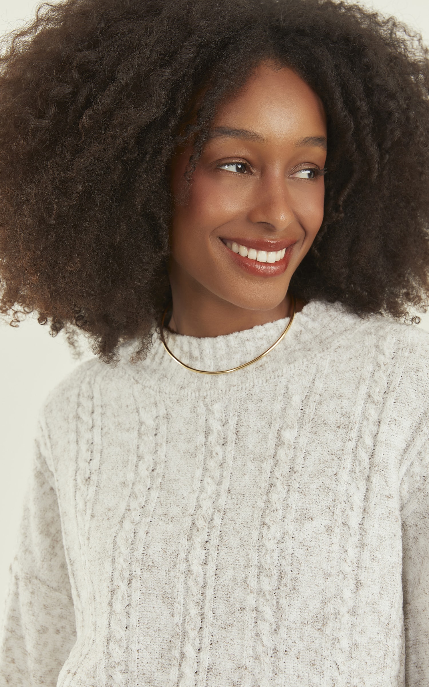 Pull Tricot Flame Natural
