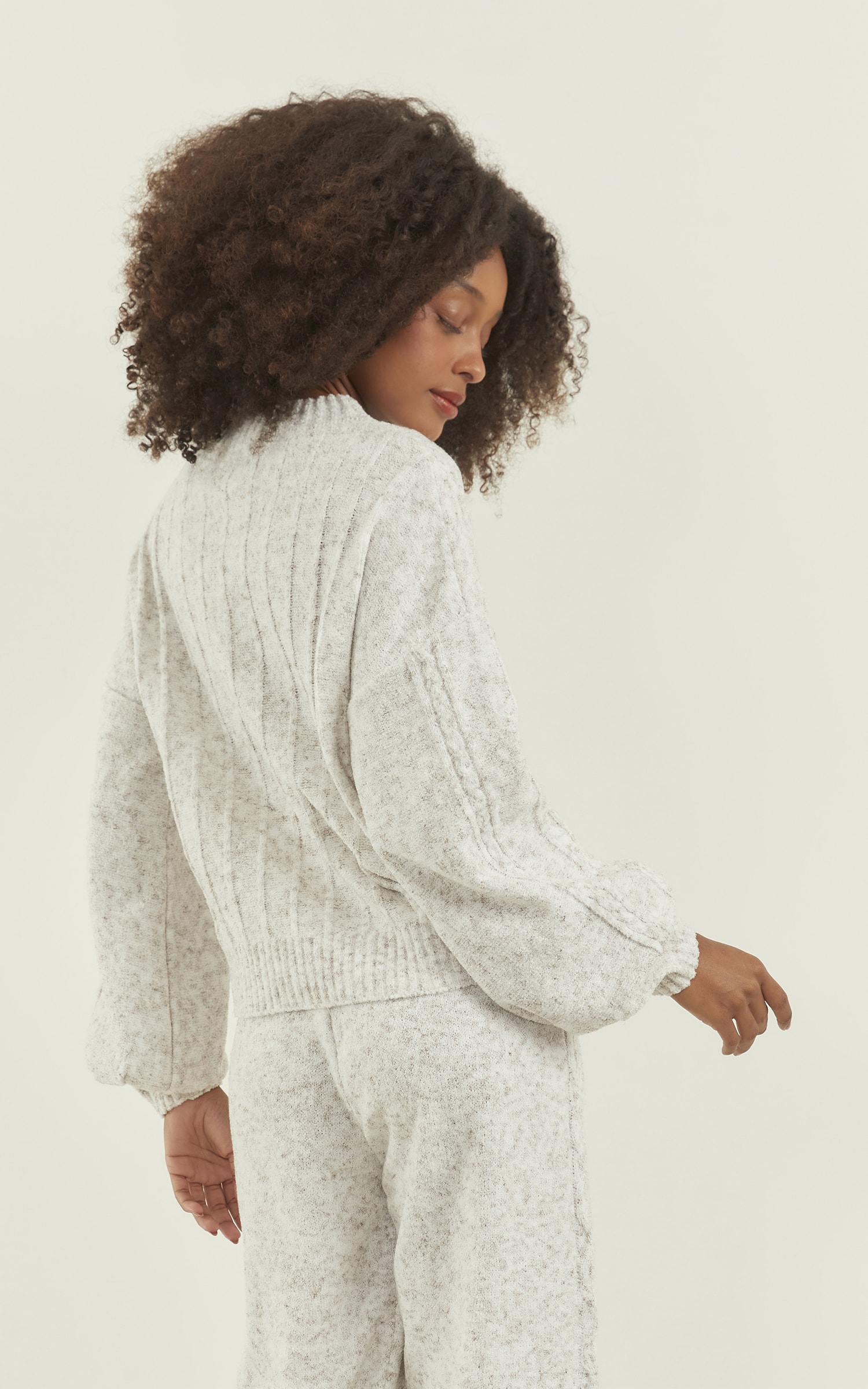 Pull Tricot Flame Natural