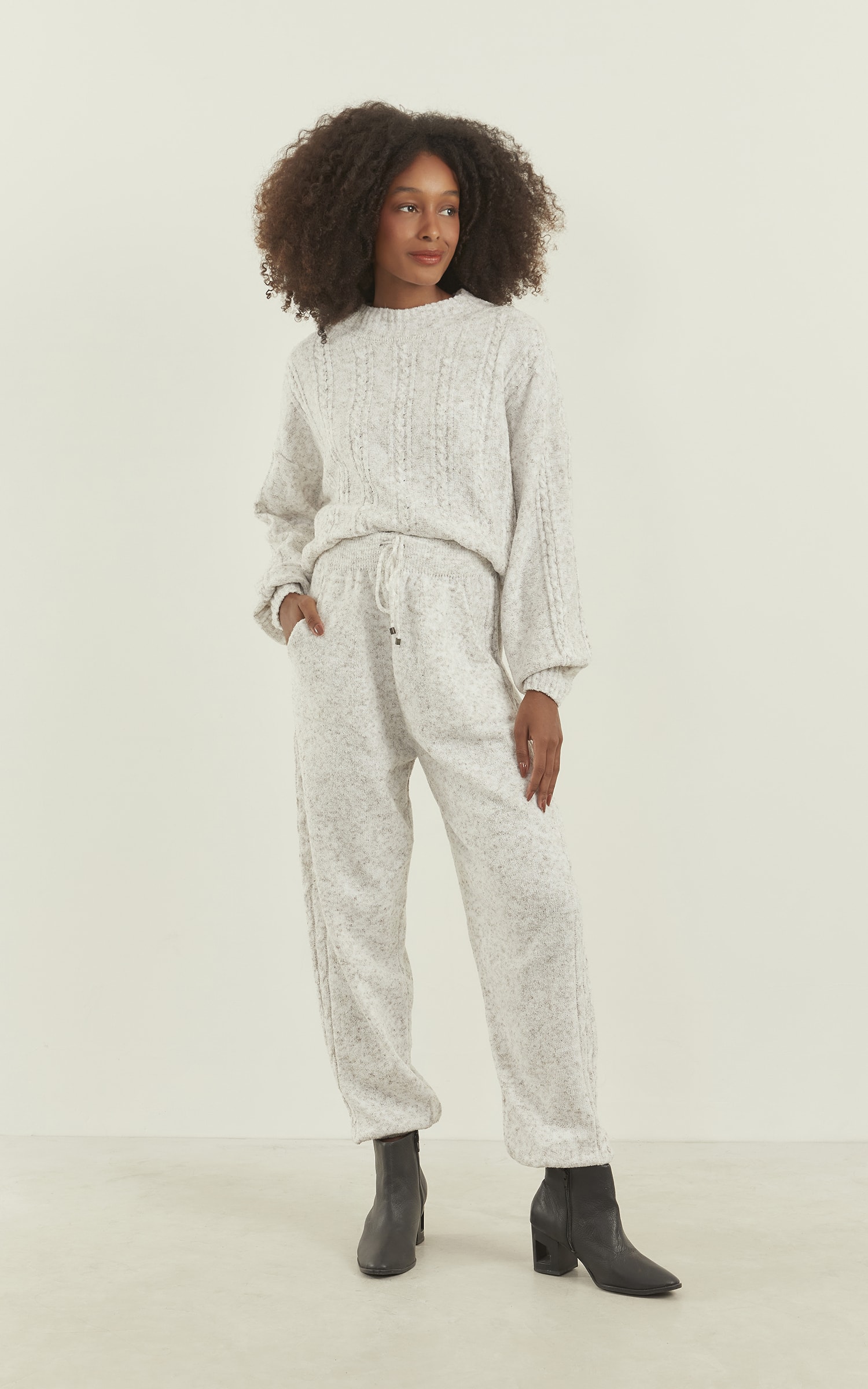 Pull Tricot Flame Natural