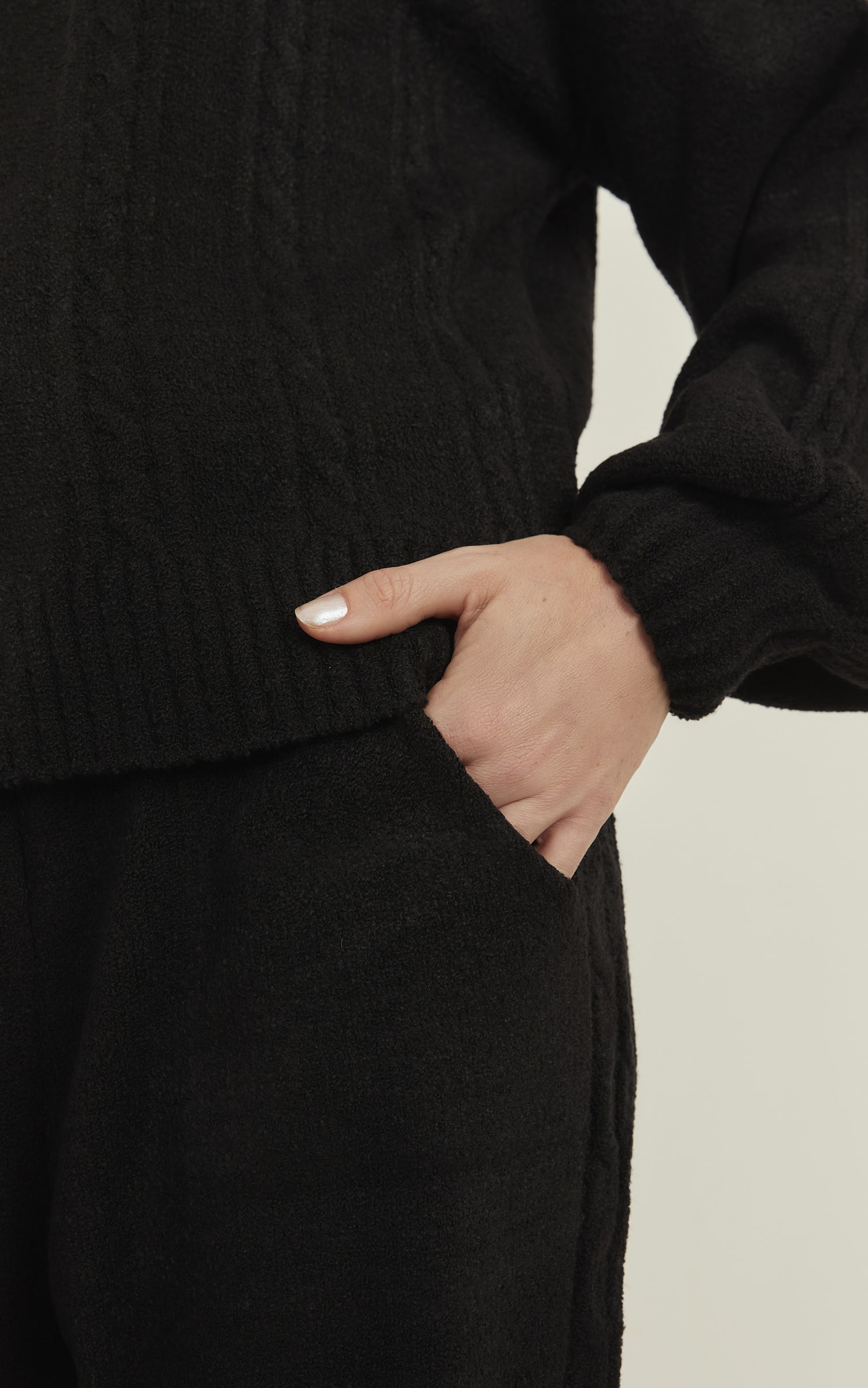 Pull Tricot Flame Preto