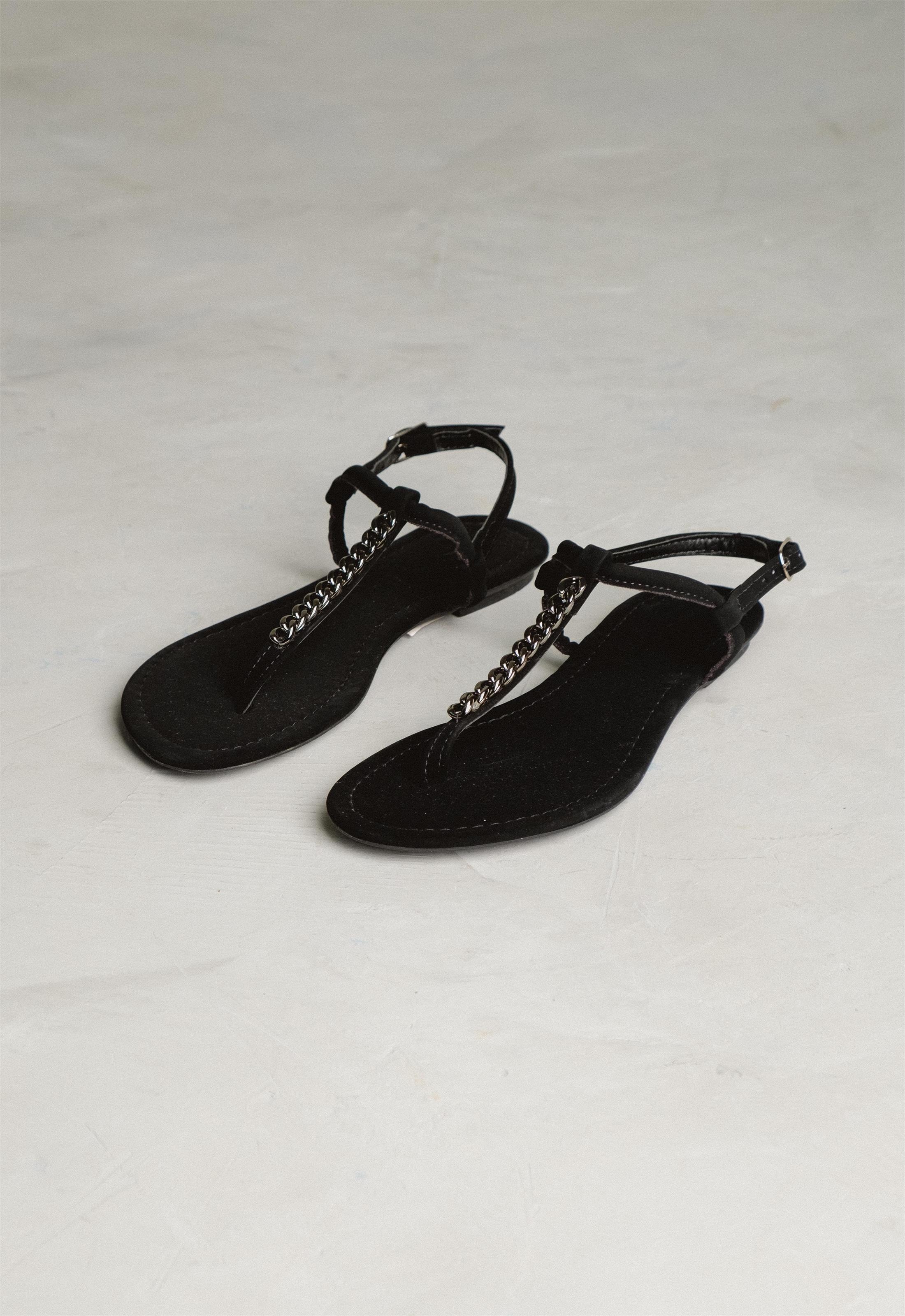Rasteira Amour Preto