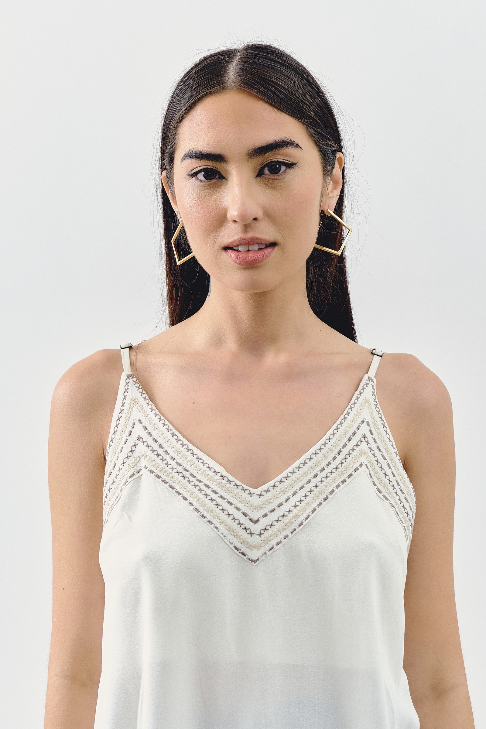 Regata Bordado Off White