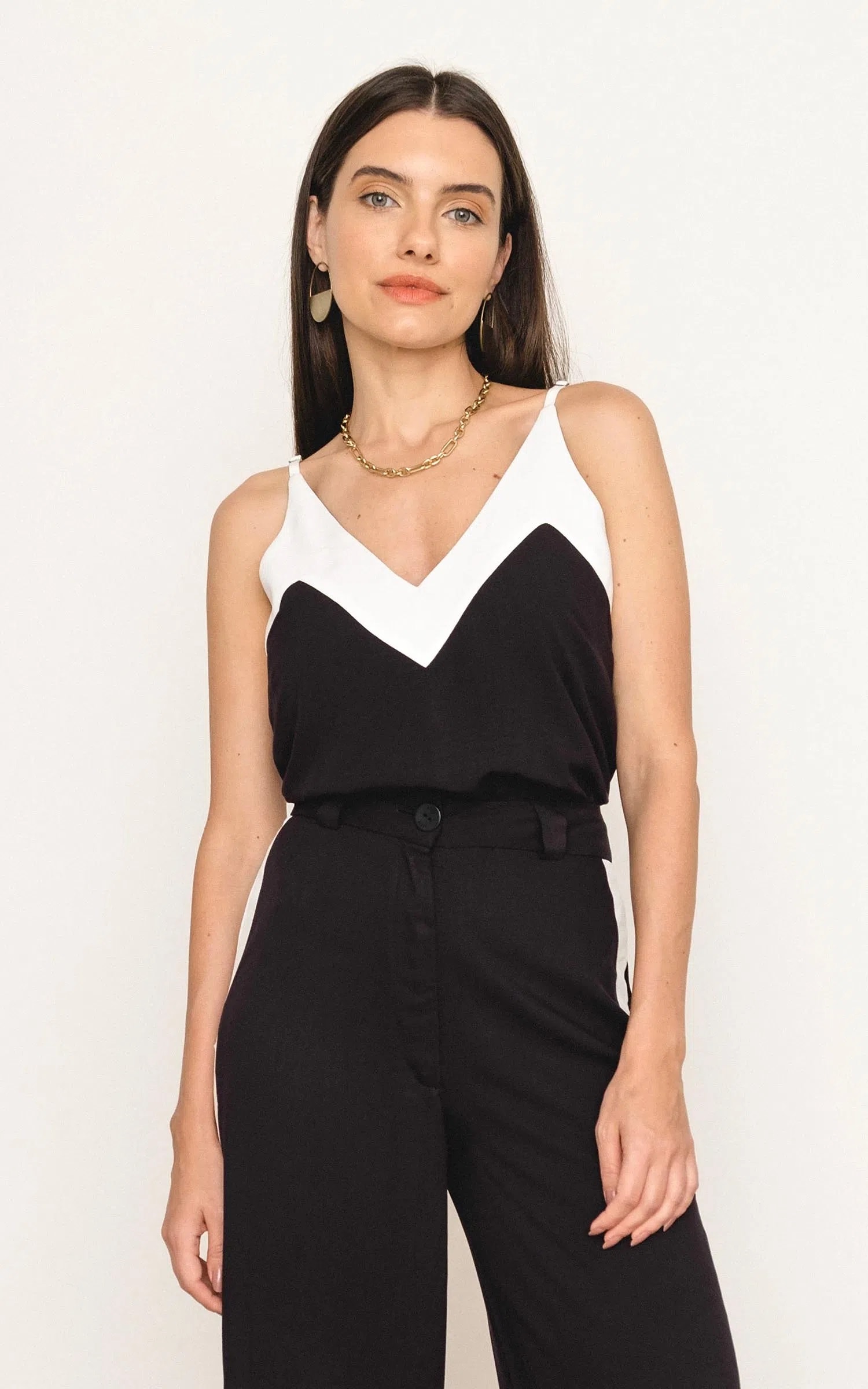 Regata Chevron Duo Preto