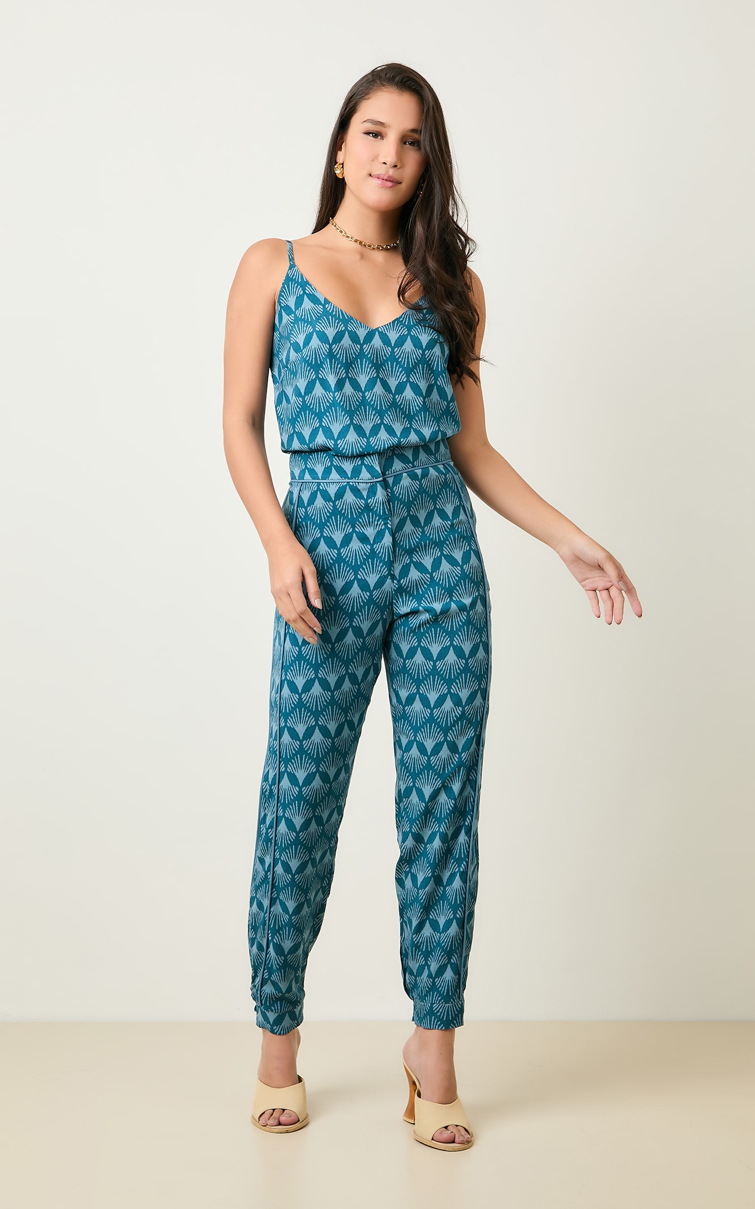 Regata Decote v Vila Azul Denim