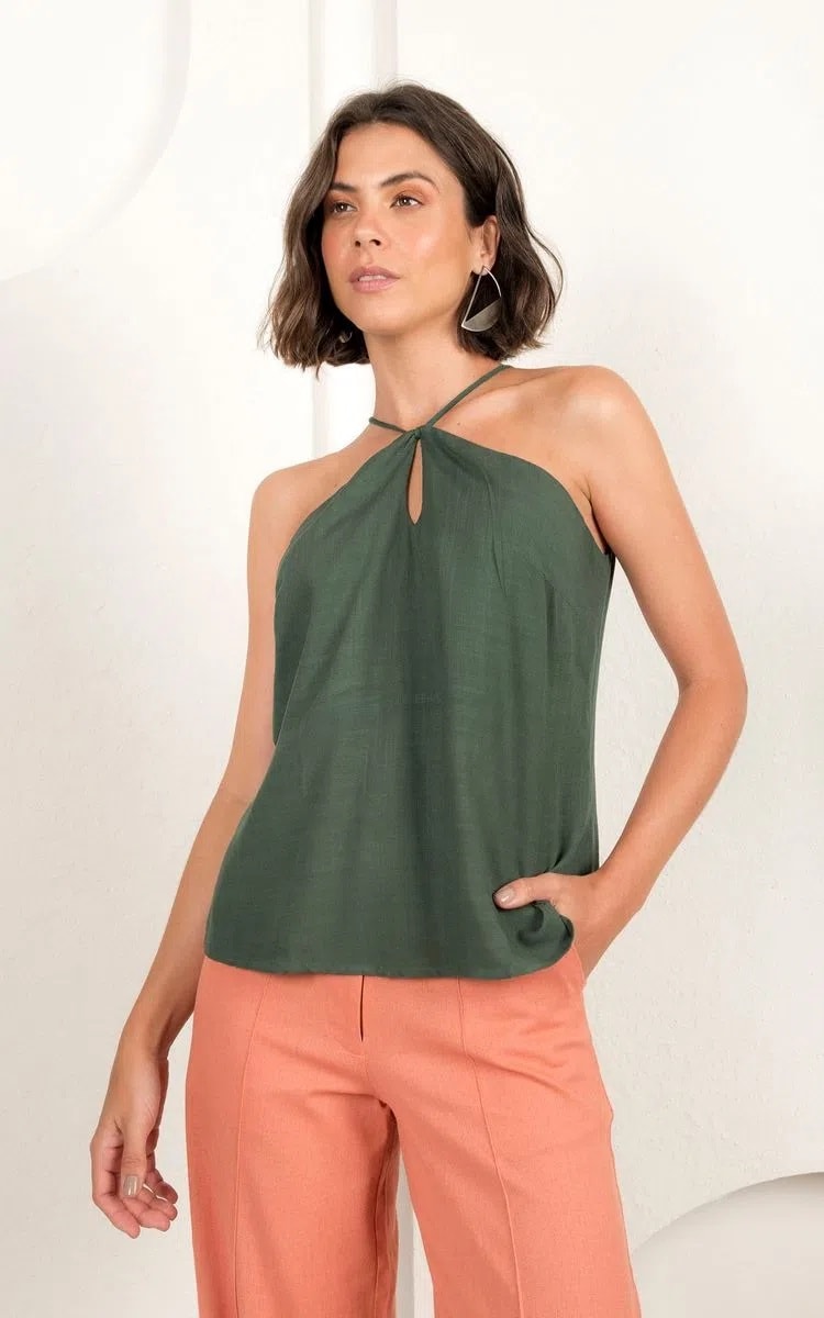 Regata Gota Verde Musgo