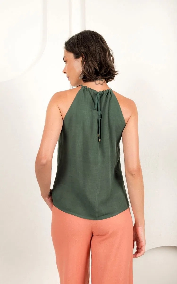 Regata Gota Verde Musgo