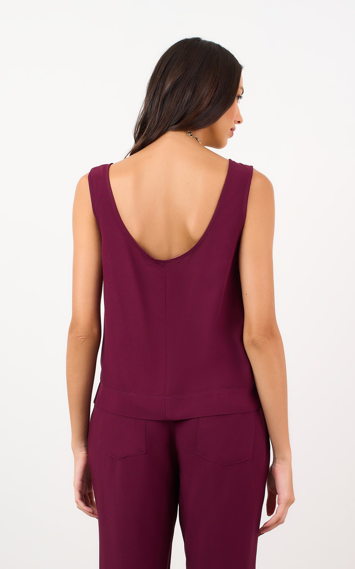 Regata Latte Burgundy