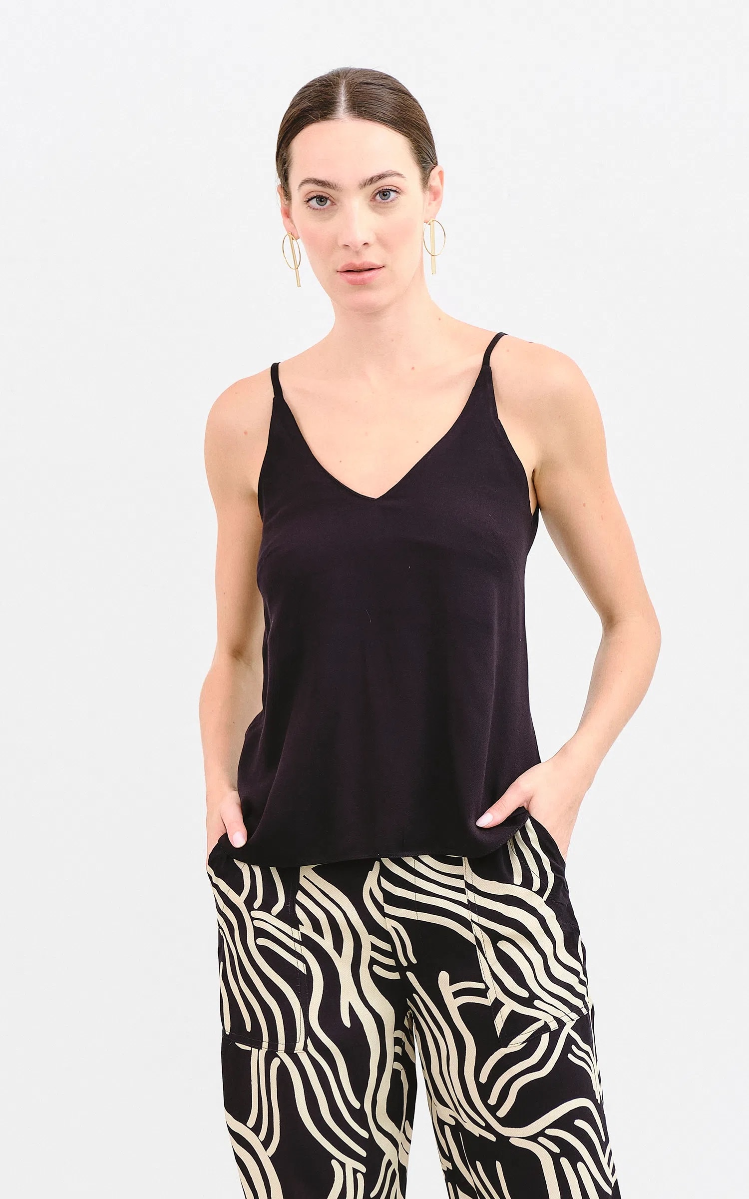 Regata Liberty Malha Preto
