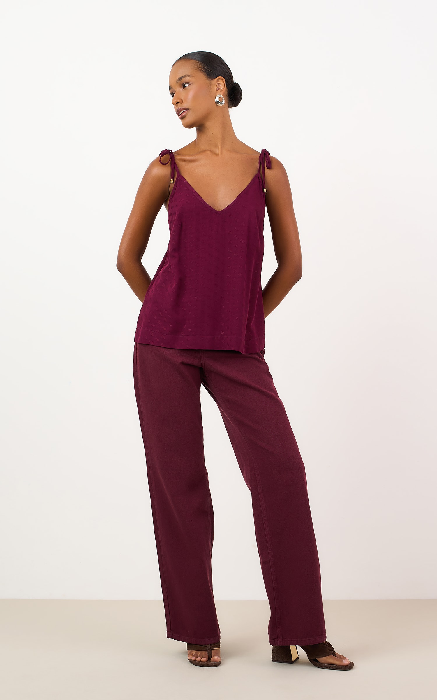 Regata Mocha Burgundy