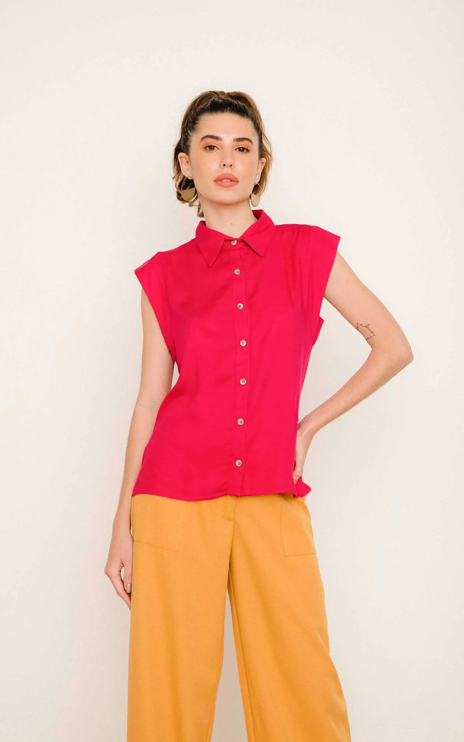 Regata Tee Alfa Fúcsia