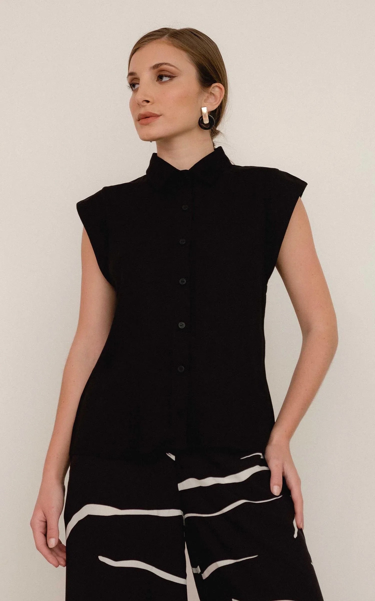 Regata Tee Alfa Preto