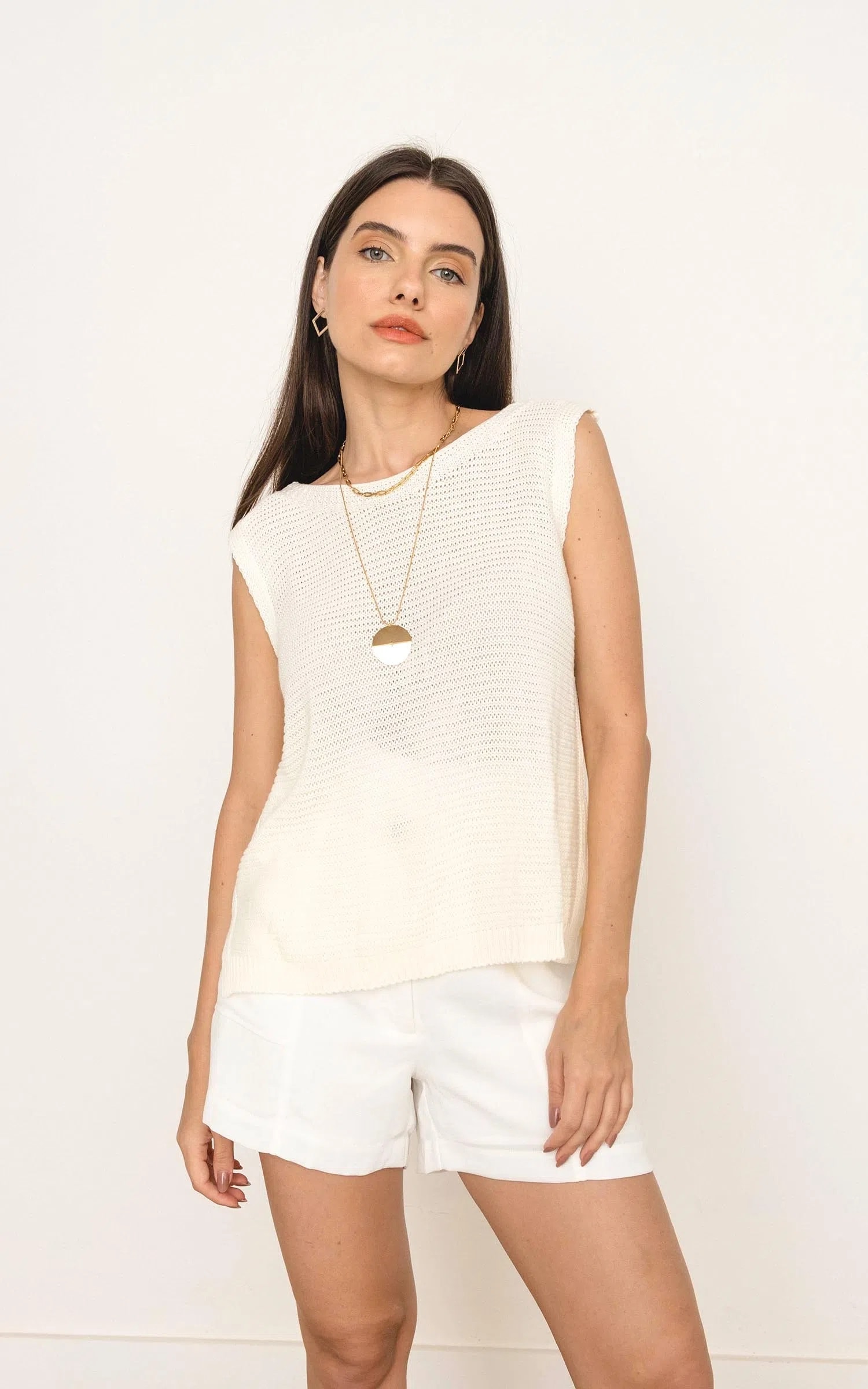Regata Tricot Veraneio Off White