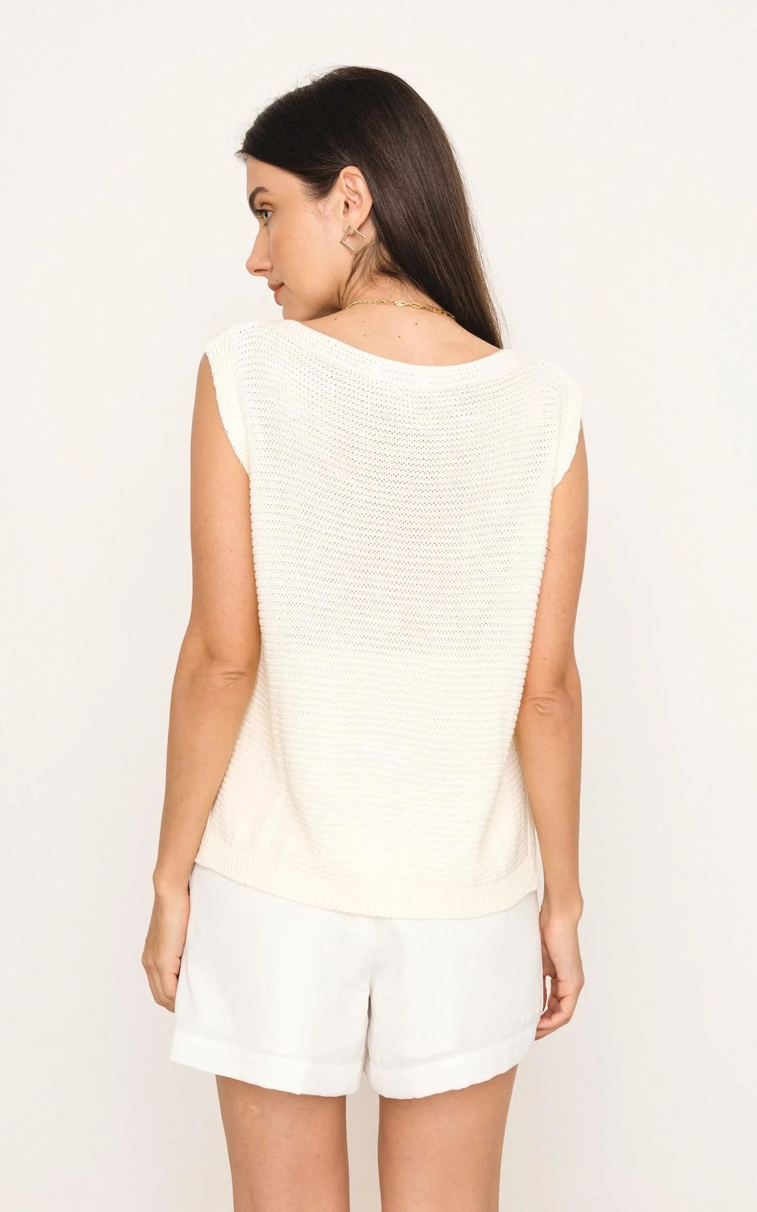 Regata Tricot Veraneio Off White