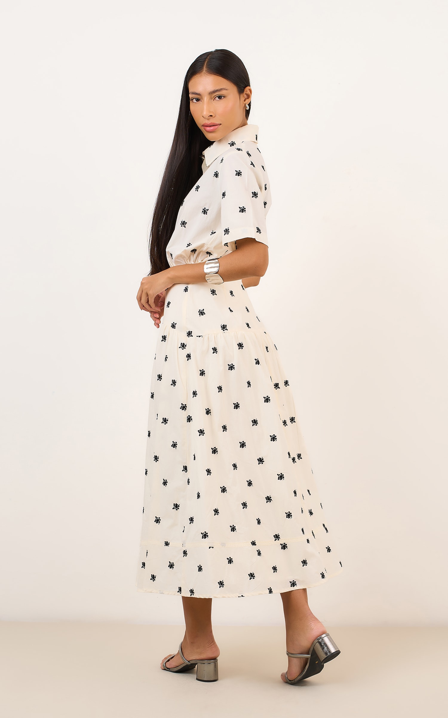 Saia Cropped Florian Off White