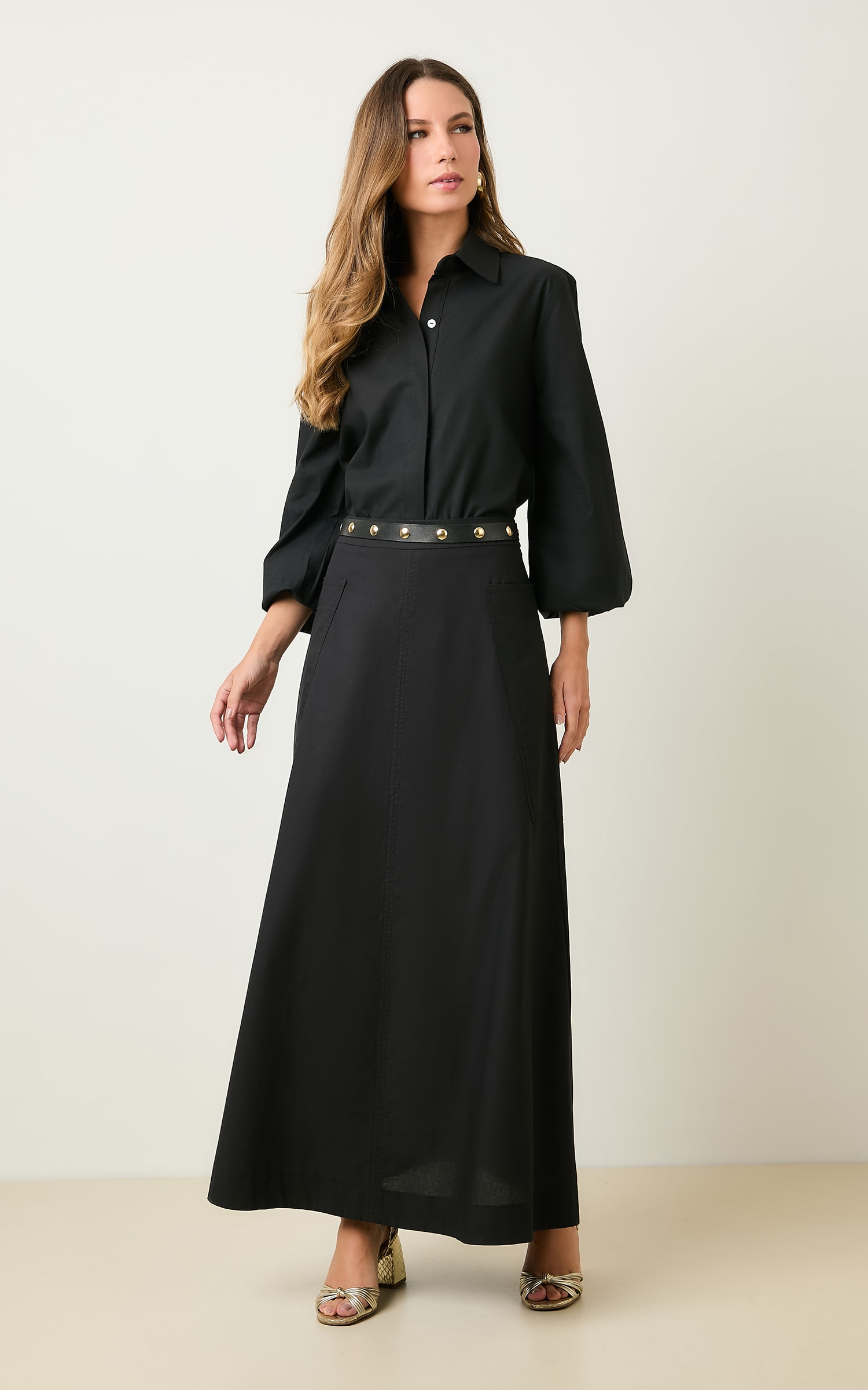 Saia Cropped Mayer Preto