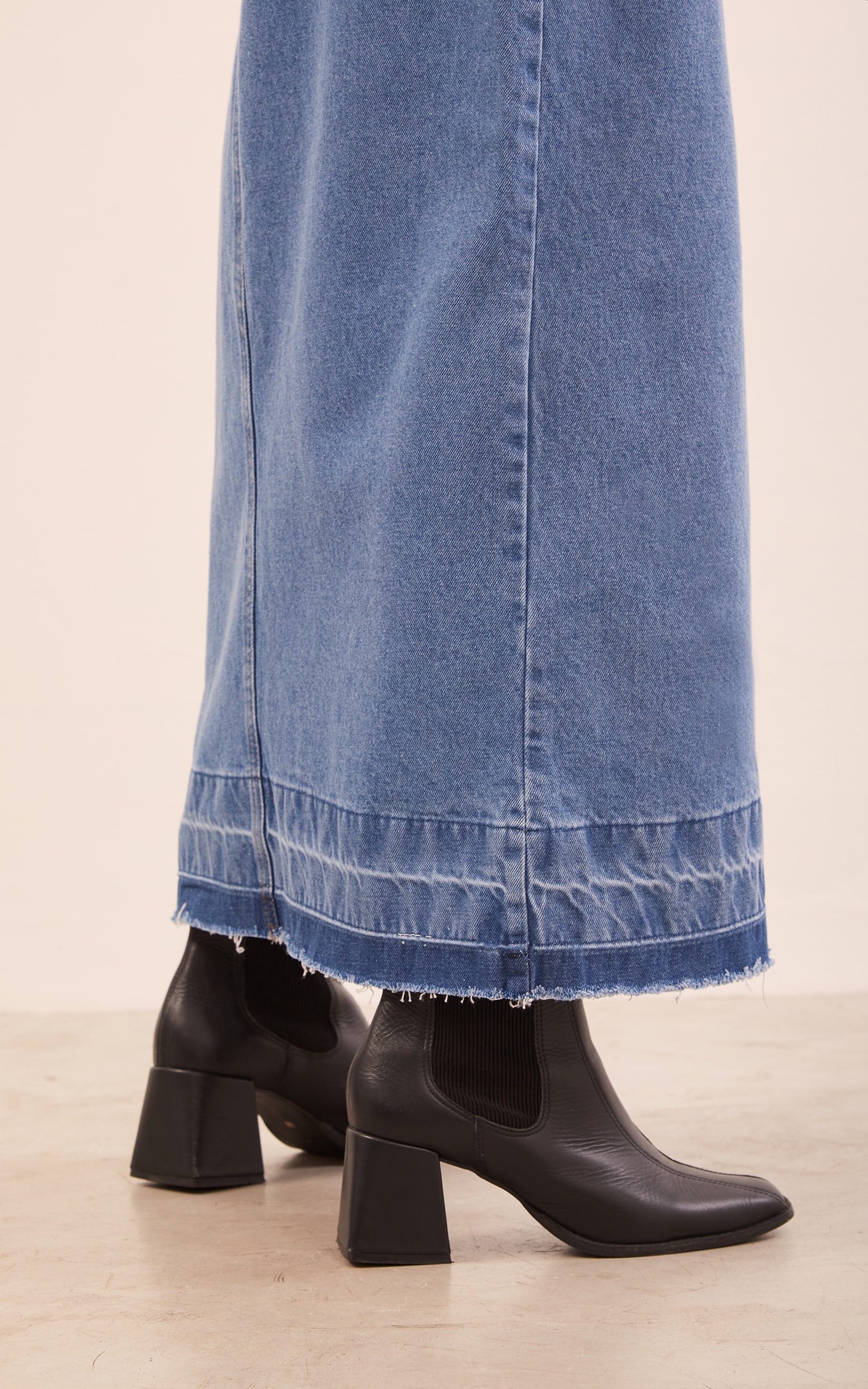 Saia Longa Jeans