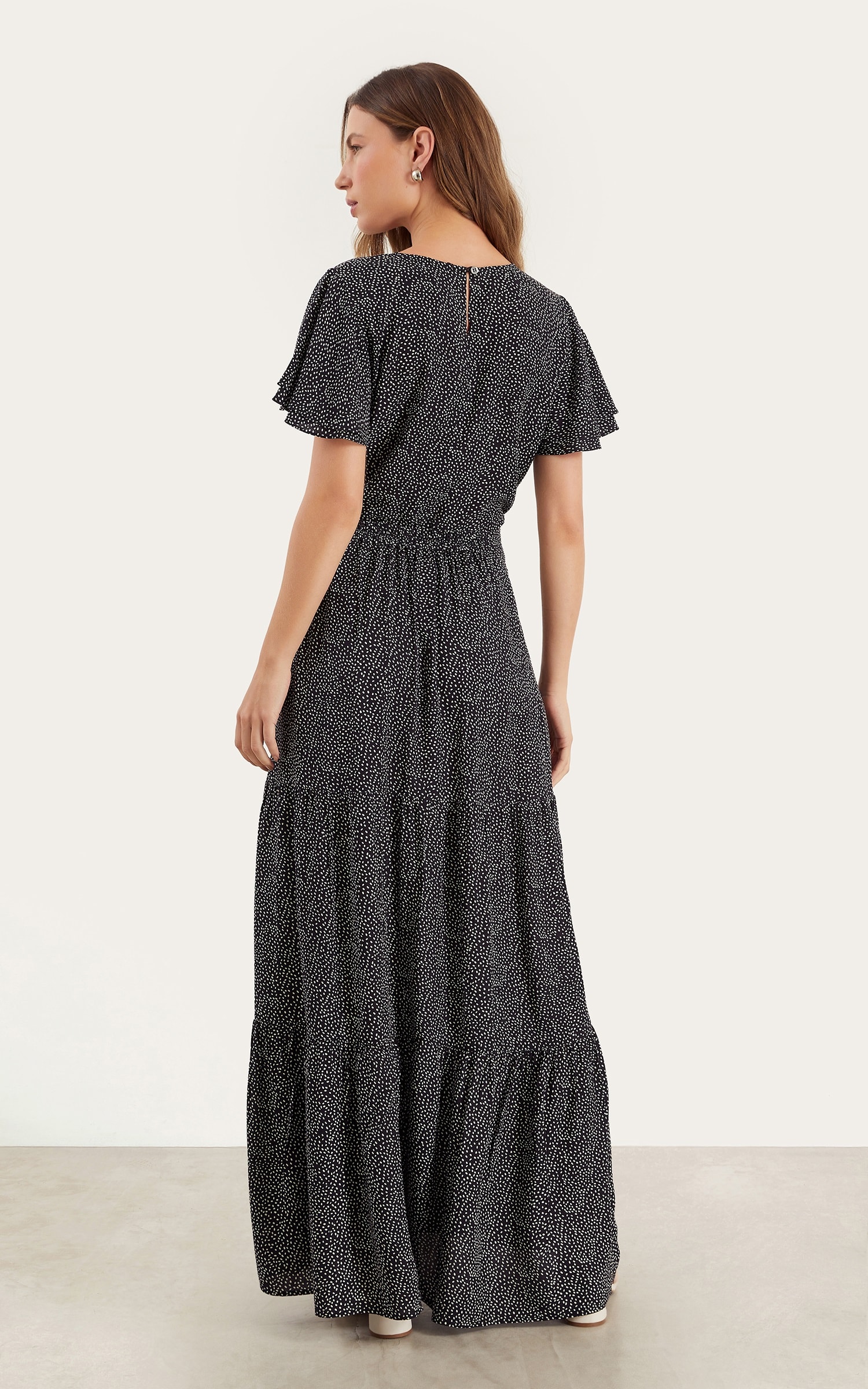 Saia Longa Pepper Preto