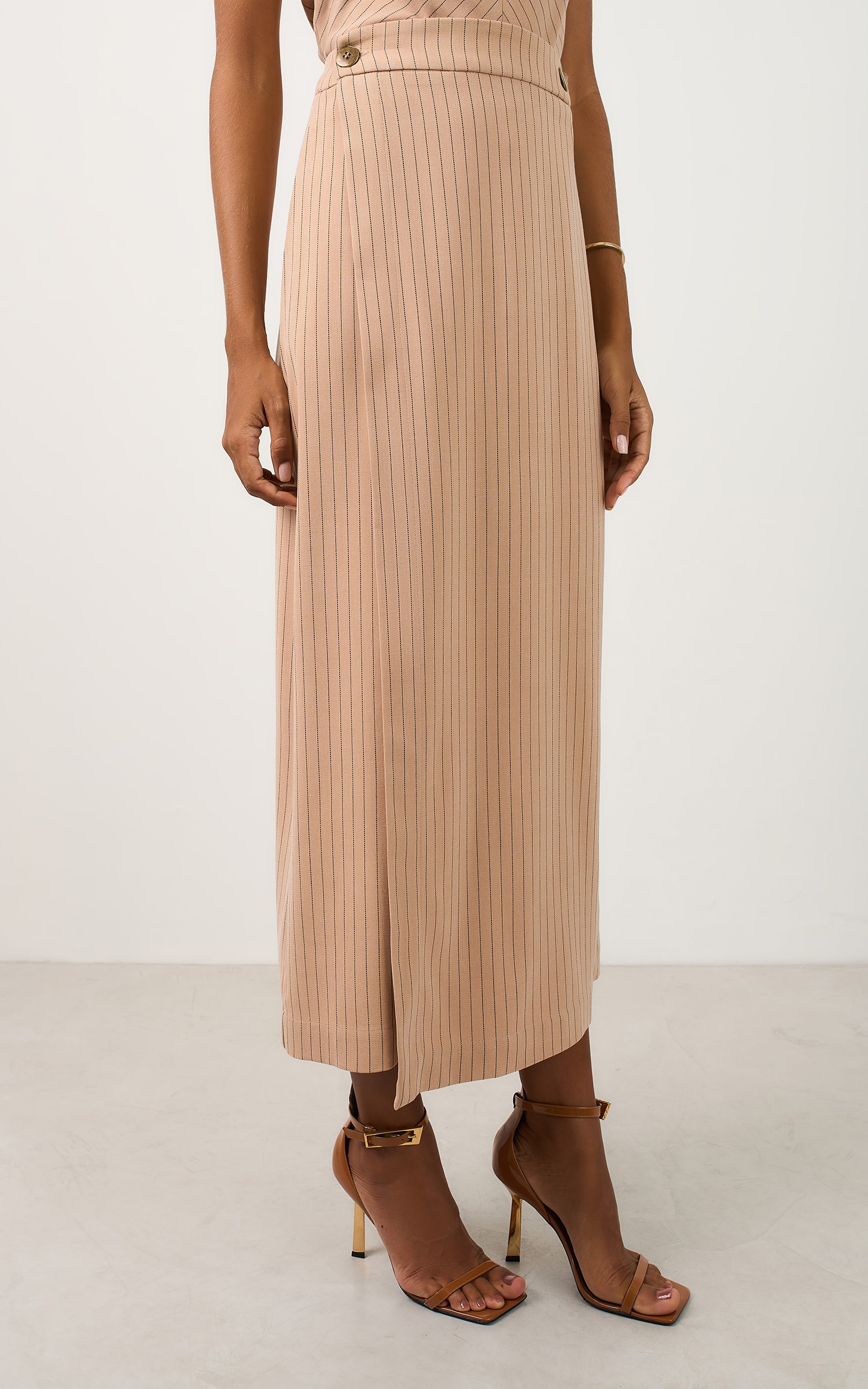 Saia Midi Artico Nude