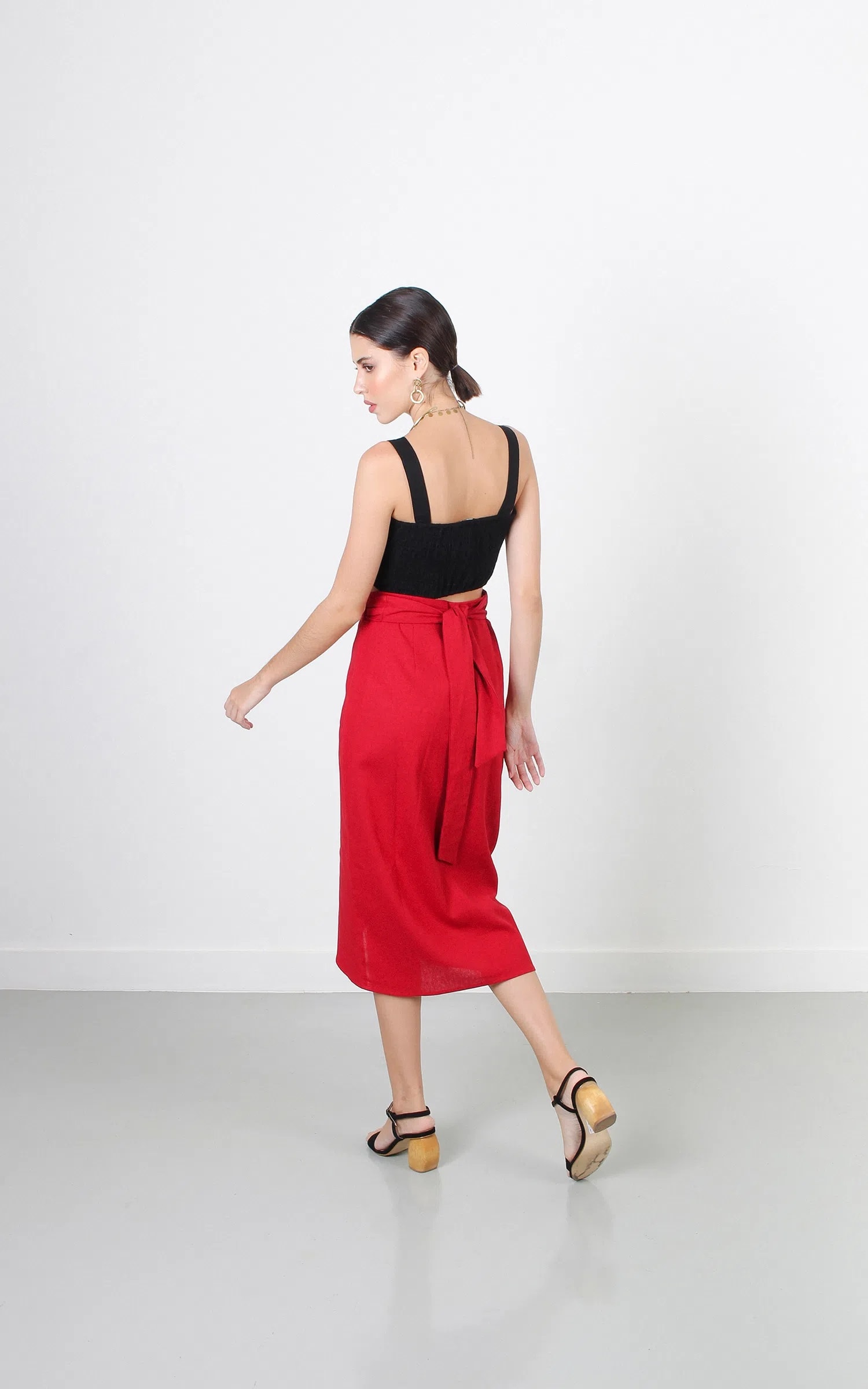 Saia Midi Atenas Vermelho