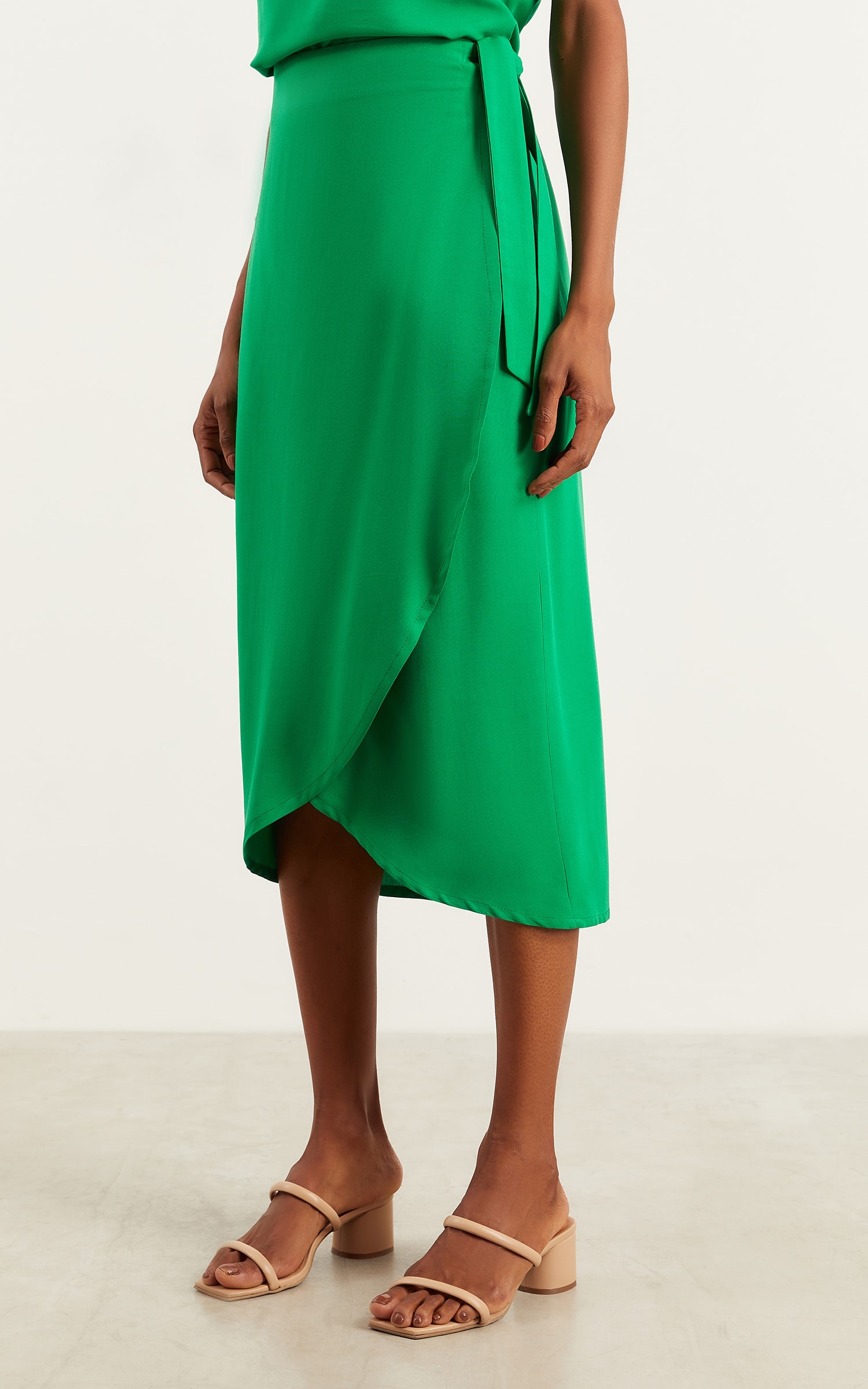 Saia Pareô Basic Verde Tropical