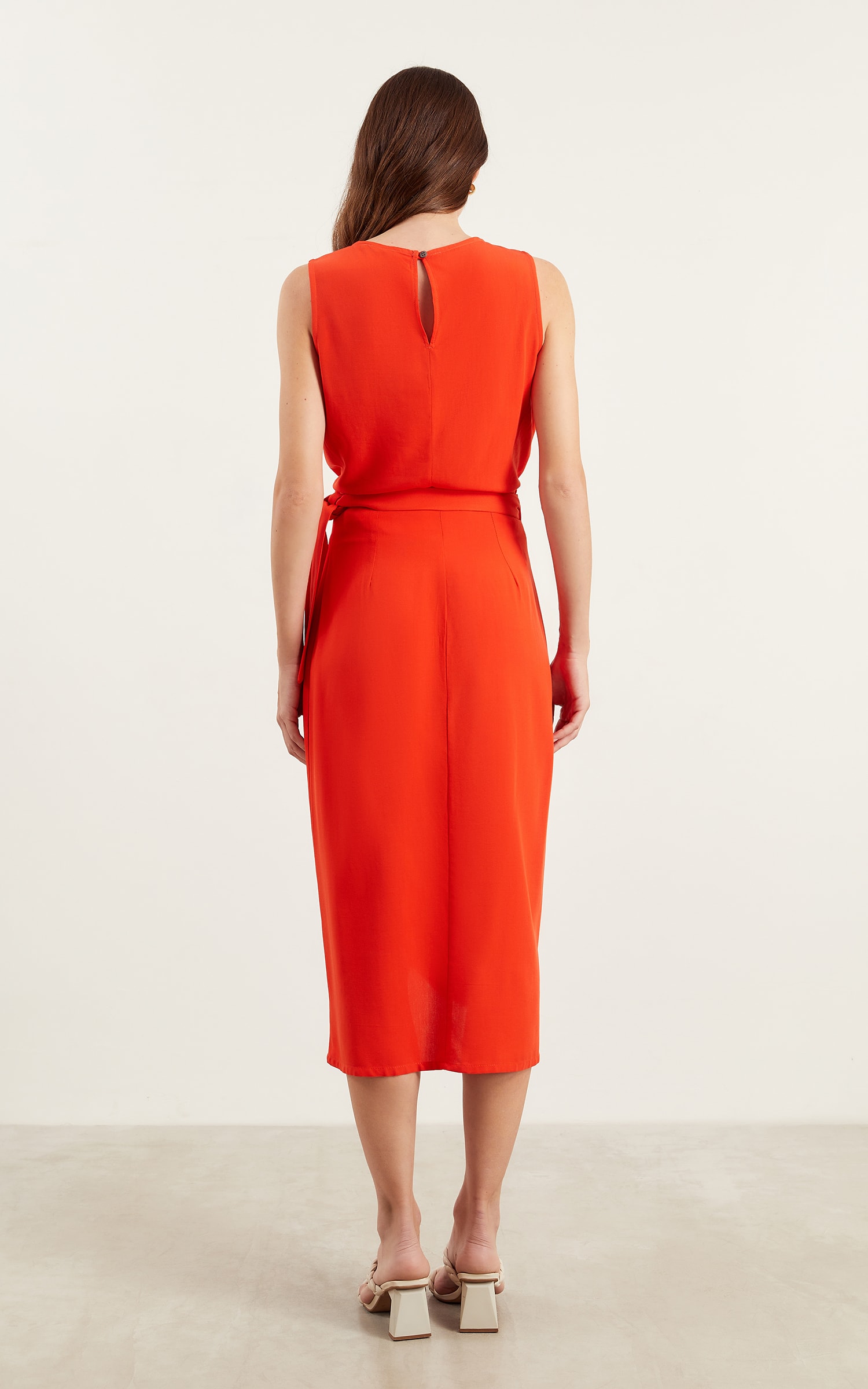 Saia Pareô Basic Vermelho